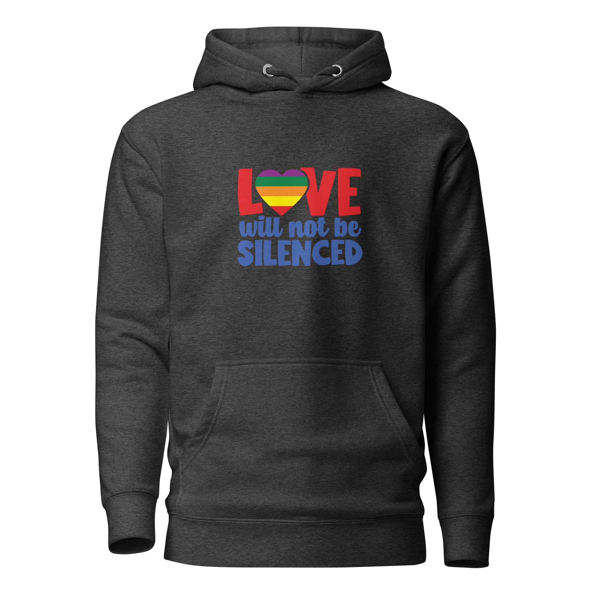 Unisex Hoodie Love will not be silenced