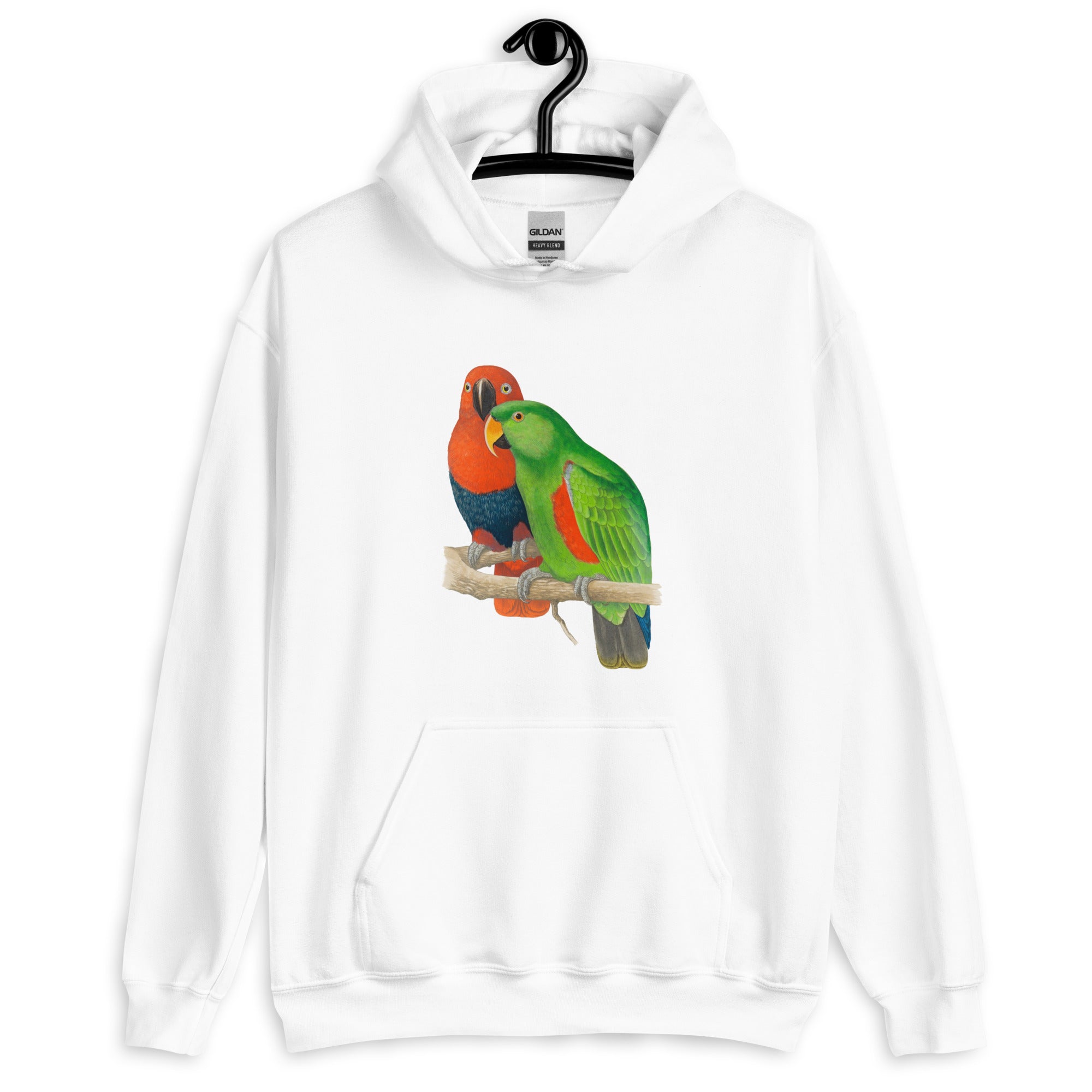 Unisex Hoodie New Guinea Eclectus Parrot
