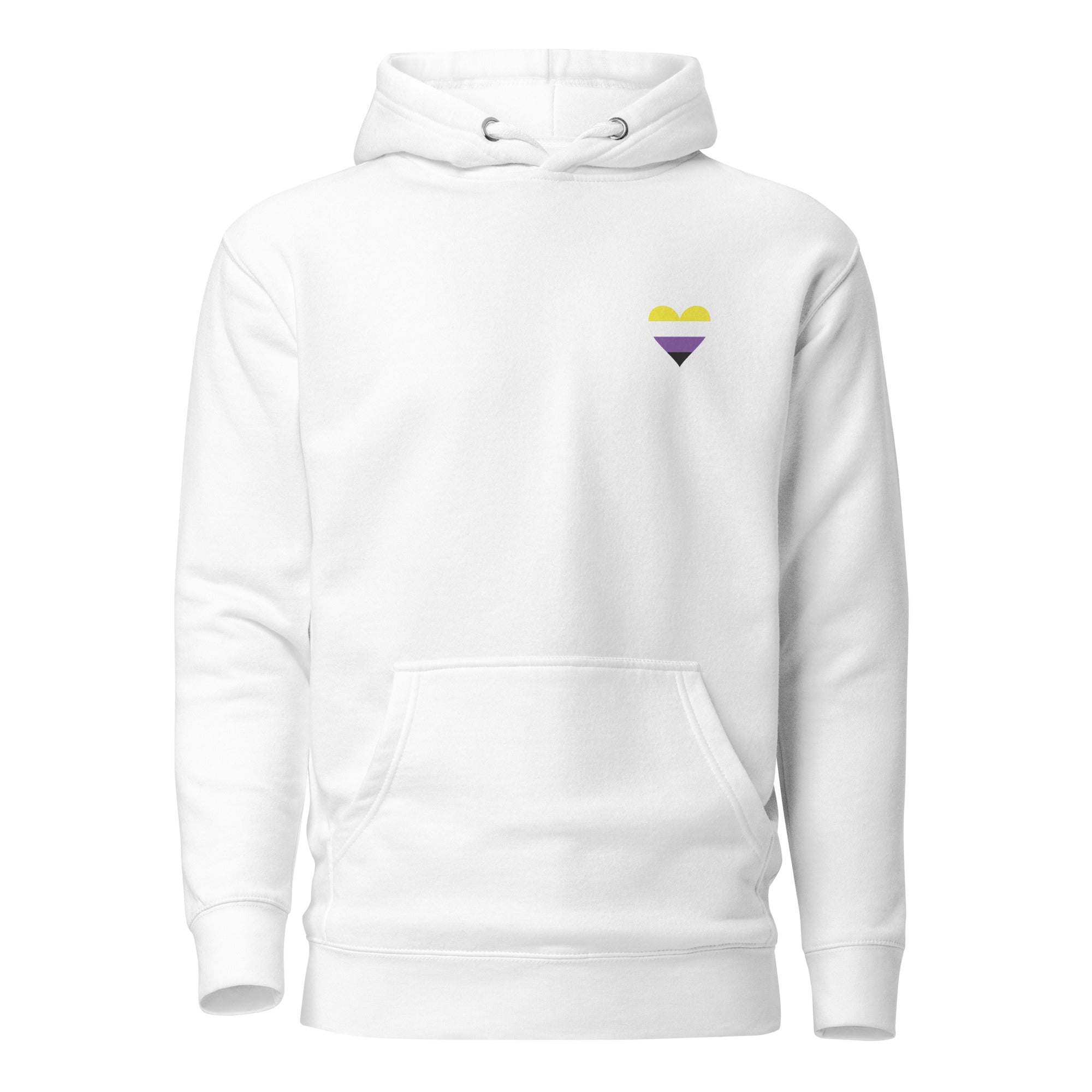Unisex Hoodie Nonbinary Heart