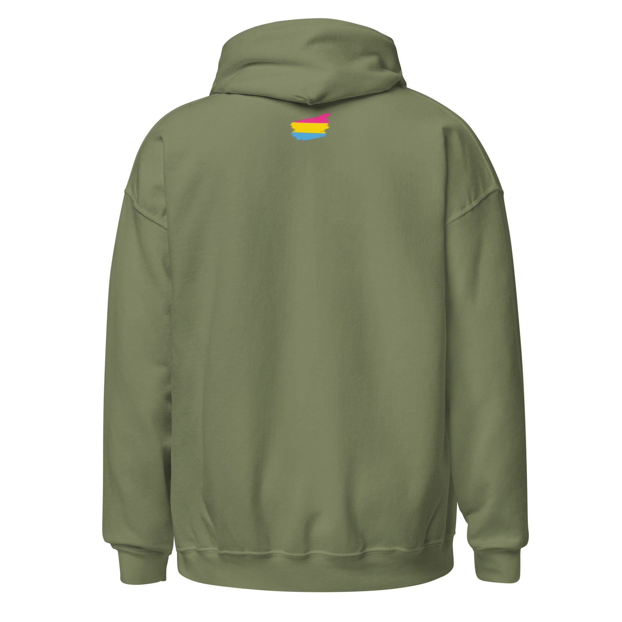 Unisex Hoodie Pansexual Grunge Flag