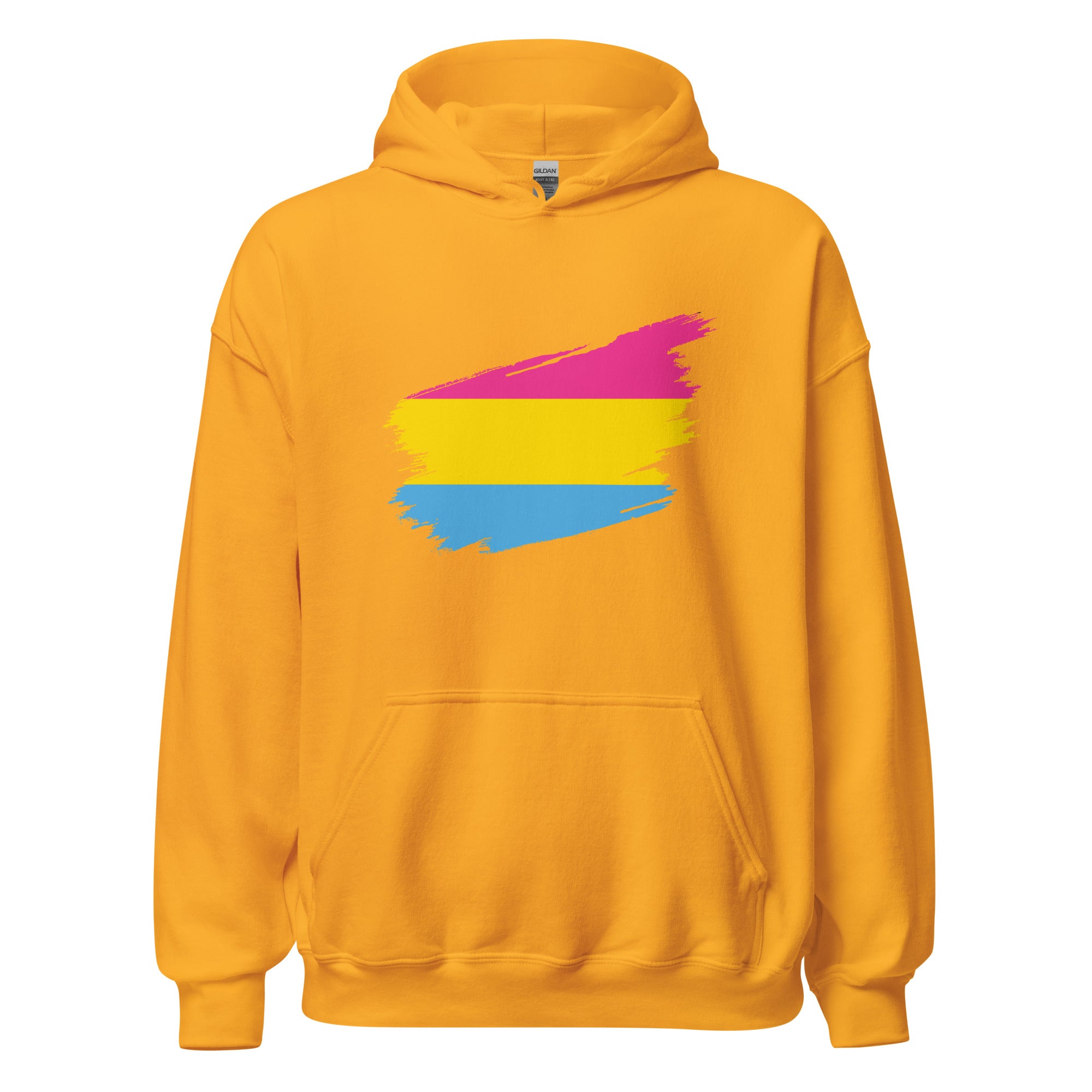 Unisex Hoodie Pansexual Grunge Flag