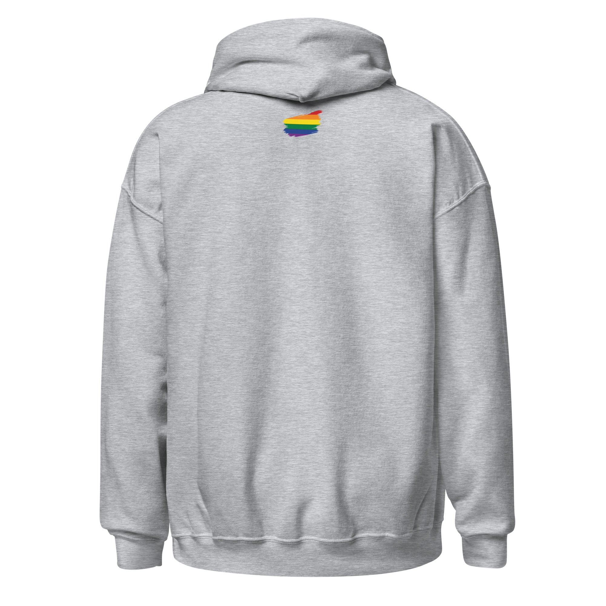 Unisex Hoodie Pride Rainbow Grunge Flag