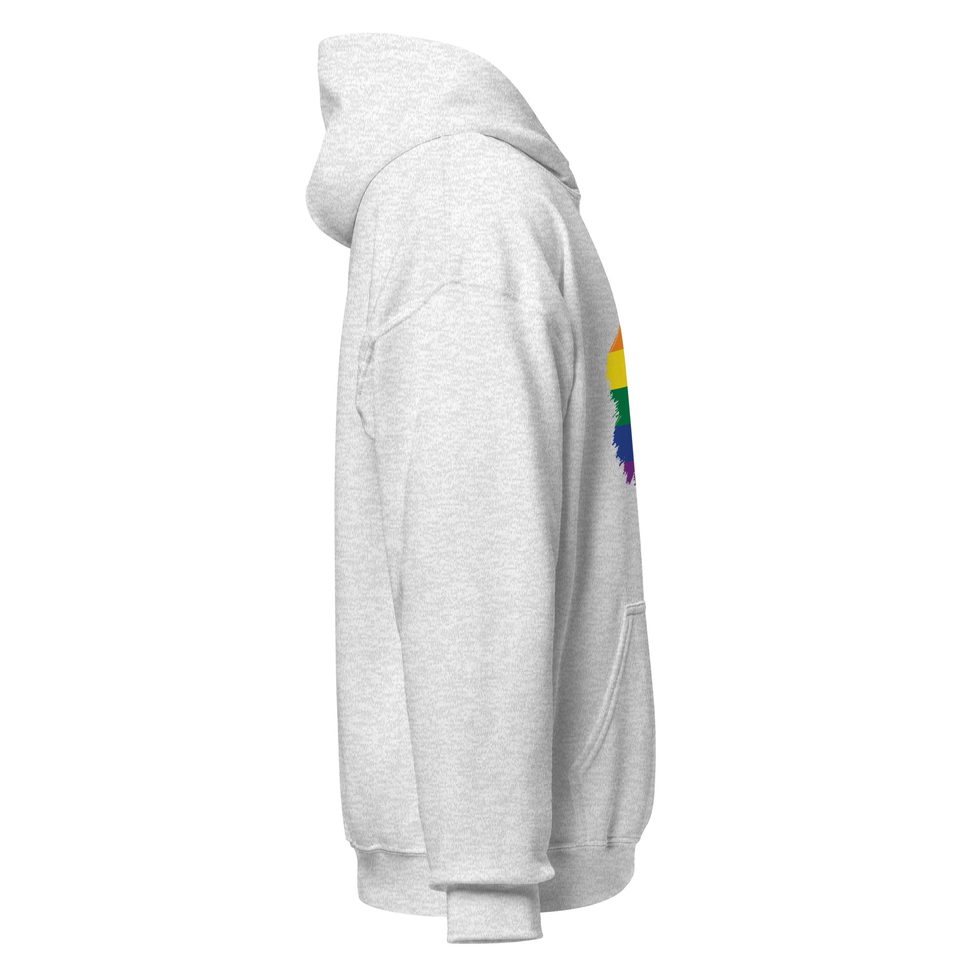 Unisex Hoodie Pride Rainbow Grunge Flag