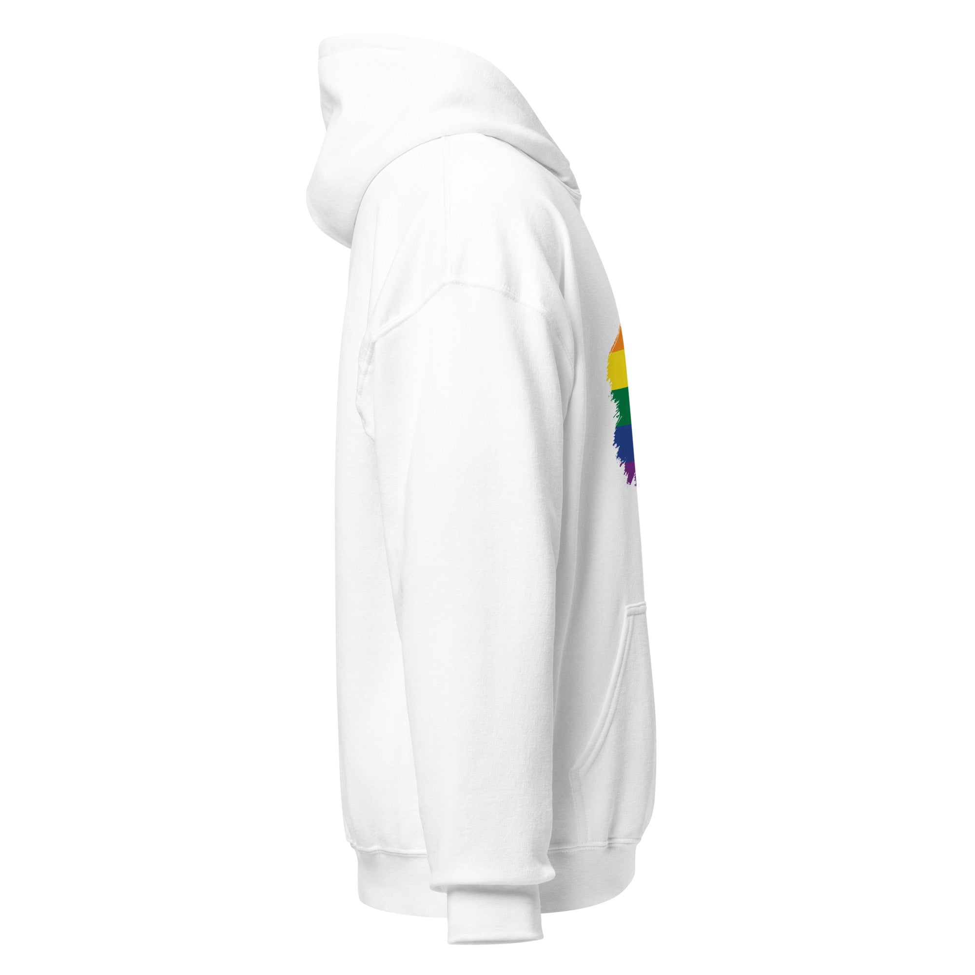Unisex Hoodie Pride Rainbow Grunge Flag
