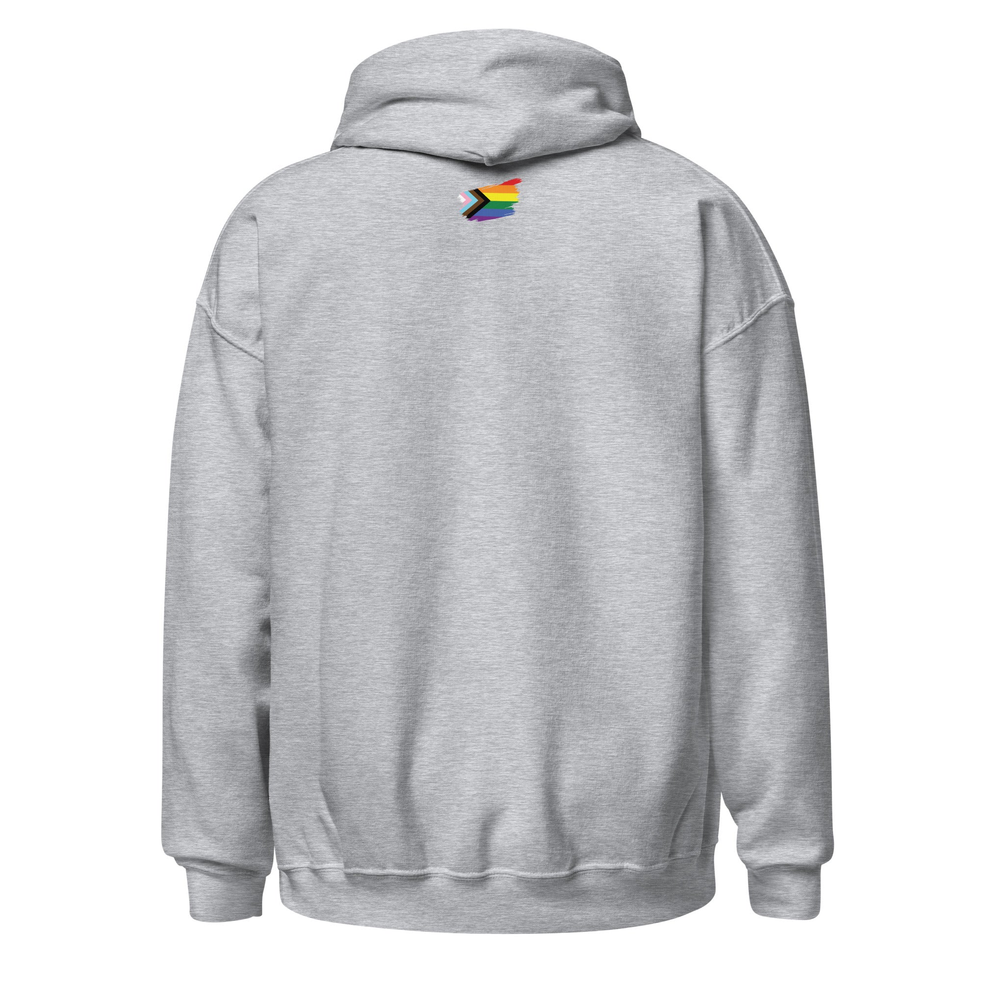 Unisex Hoodie Progress Pride Grunge Flag