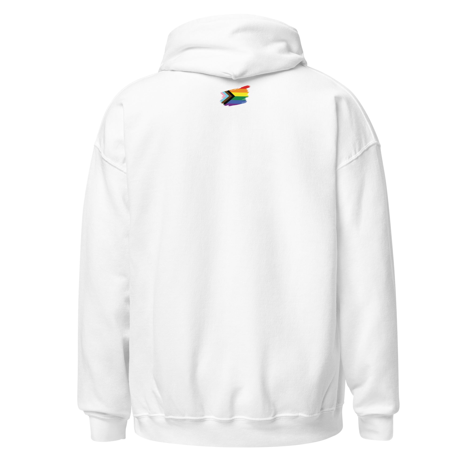 Unisex Hoodie Progress Pride Grunge Flag