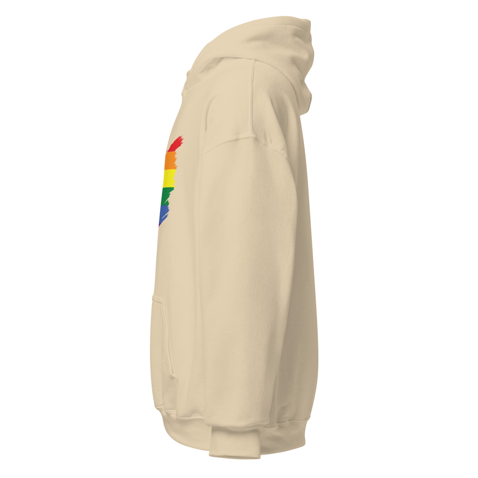 Unisex Hoodie Progress Pride Grunge Flag