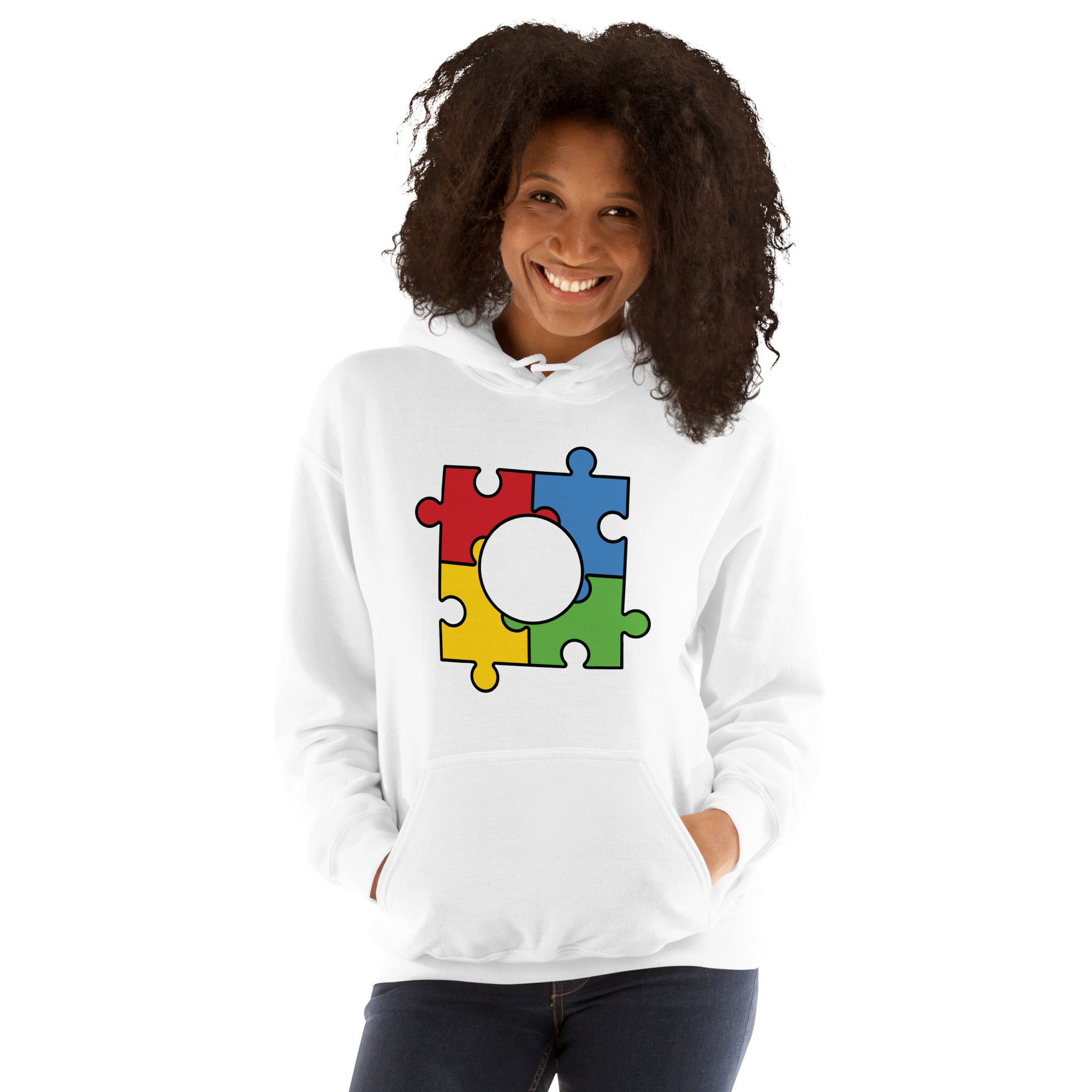 Unisex Hoodie Puzzle