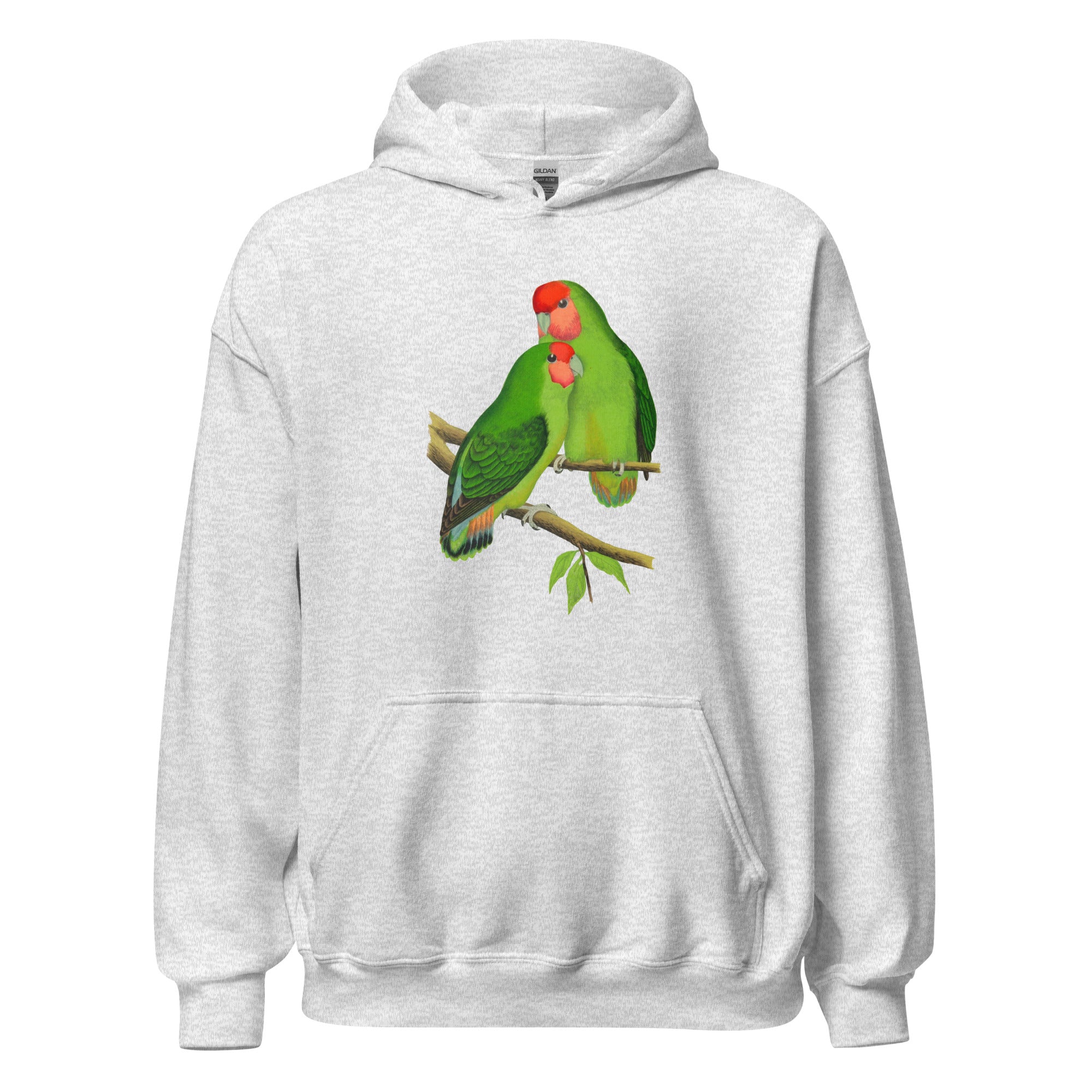 Unisex Hoodie Rosy faced love Birds