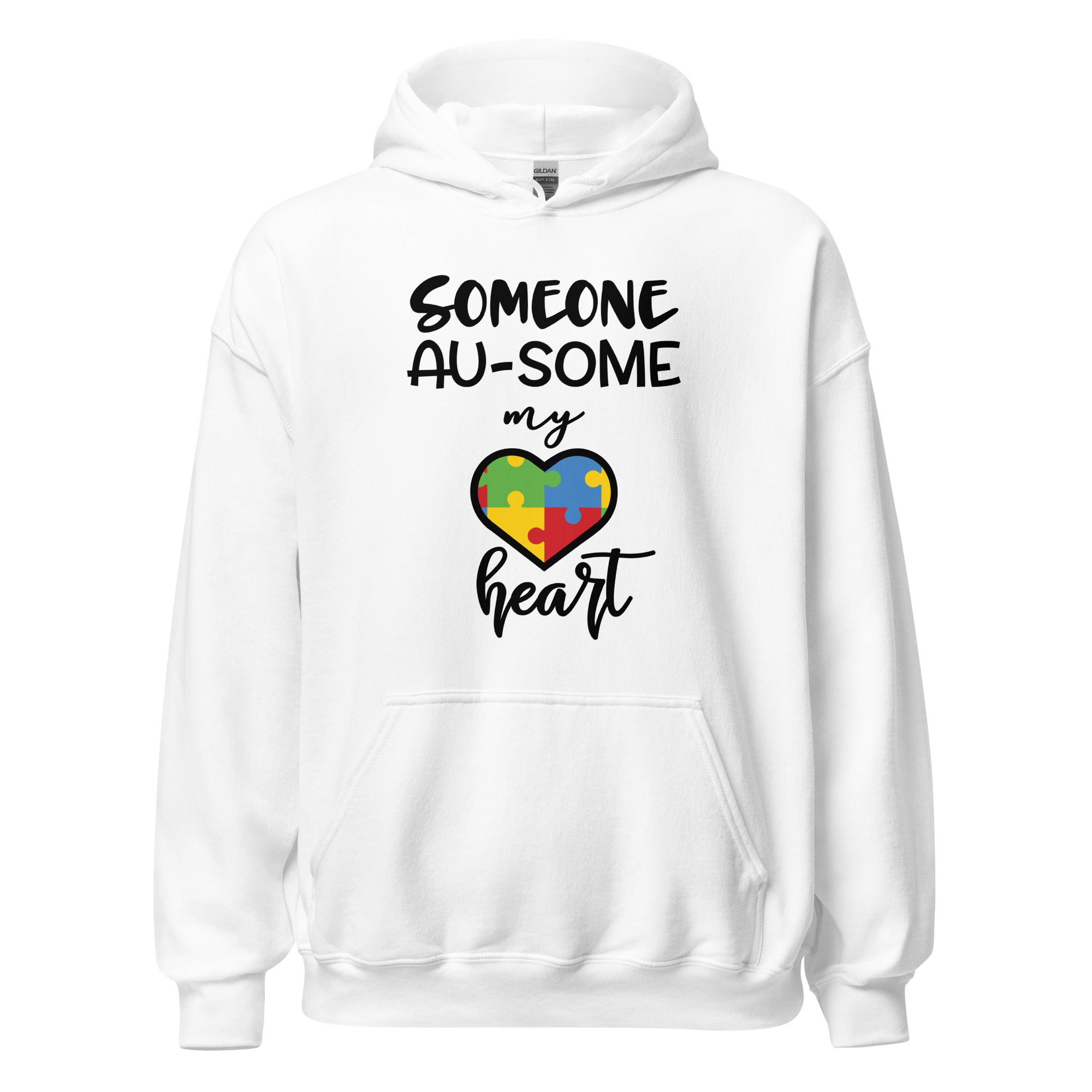 Unisex Hoodie Someone ausome has my heart