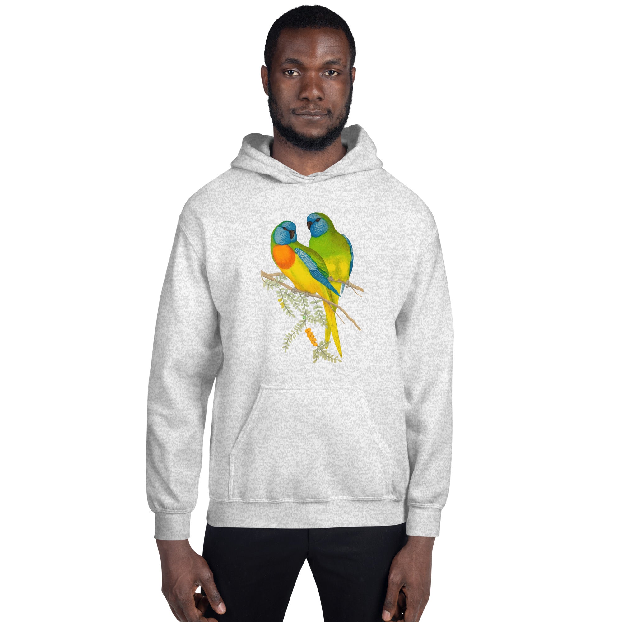 Unisex Hoodie Splendid Parrakeet