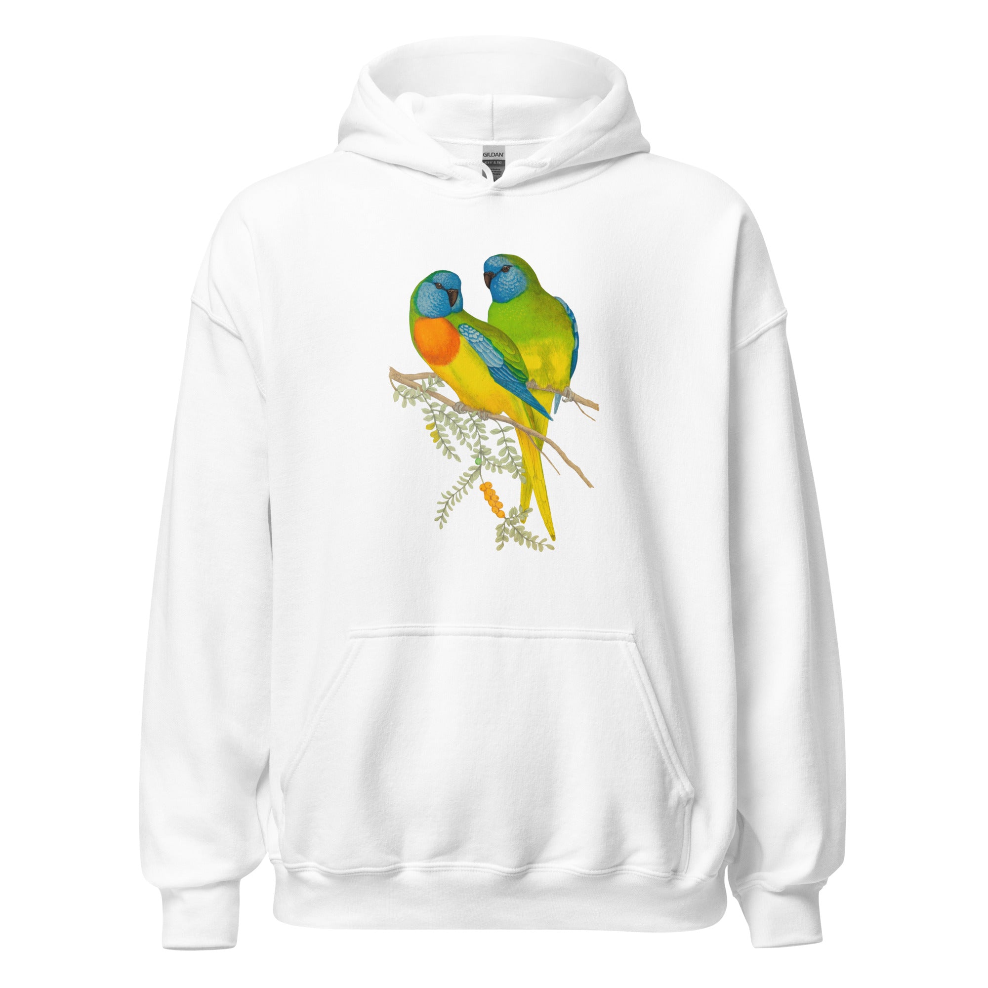 Unisex Hoodie Splendid Parrakeet