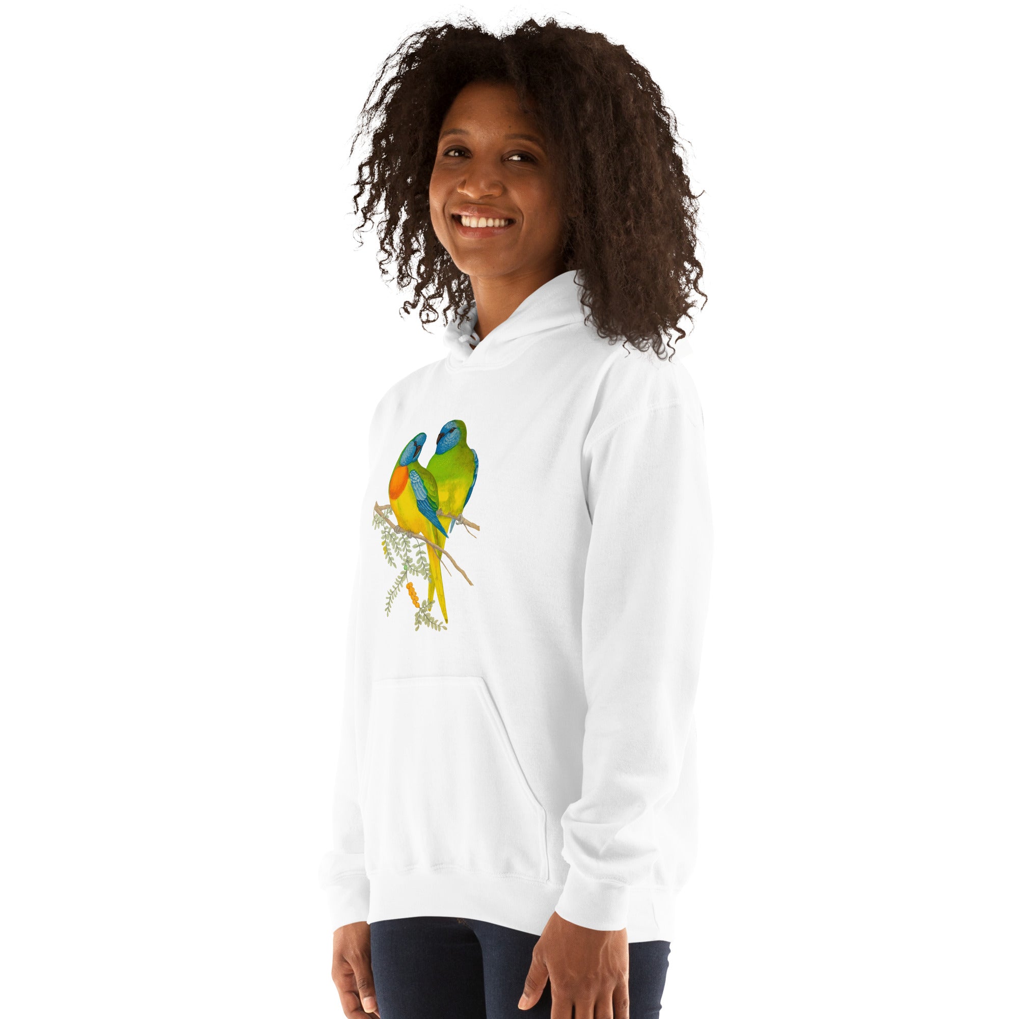 Unisex Hoodie Splendid Parrakeet