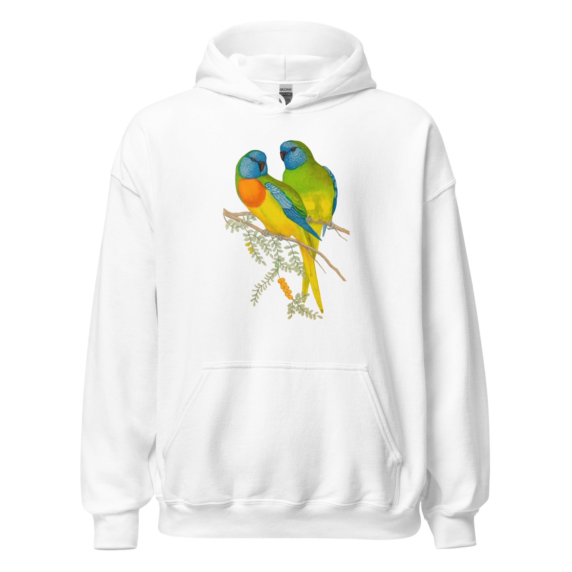 Unisex Hoodie Splendid Parrakeet