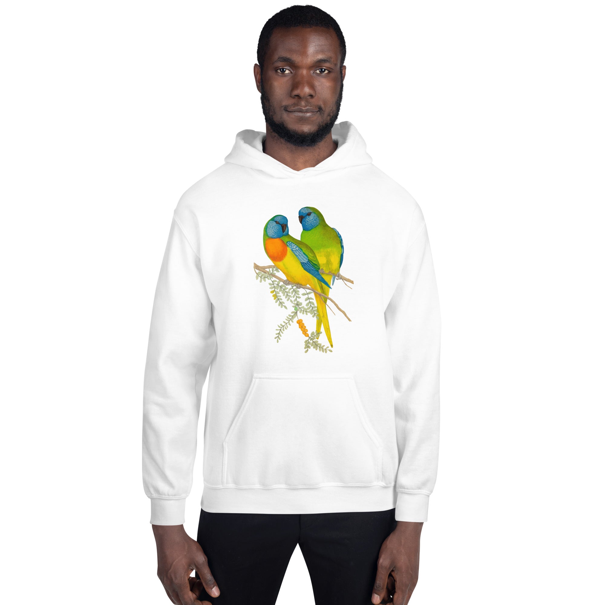 Unisex Hoodie Splendid Parrakeet