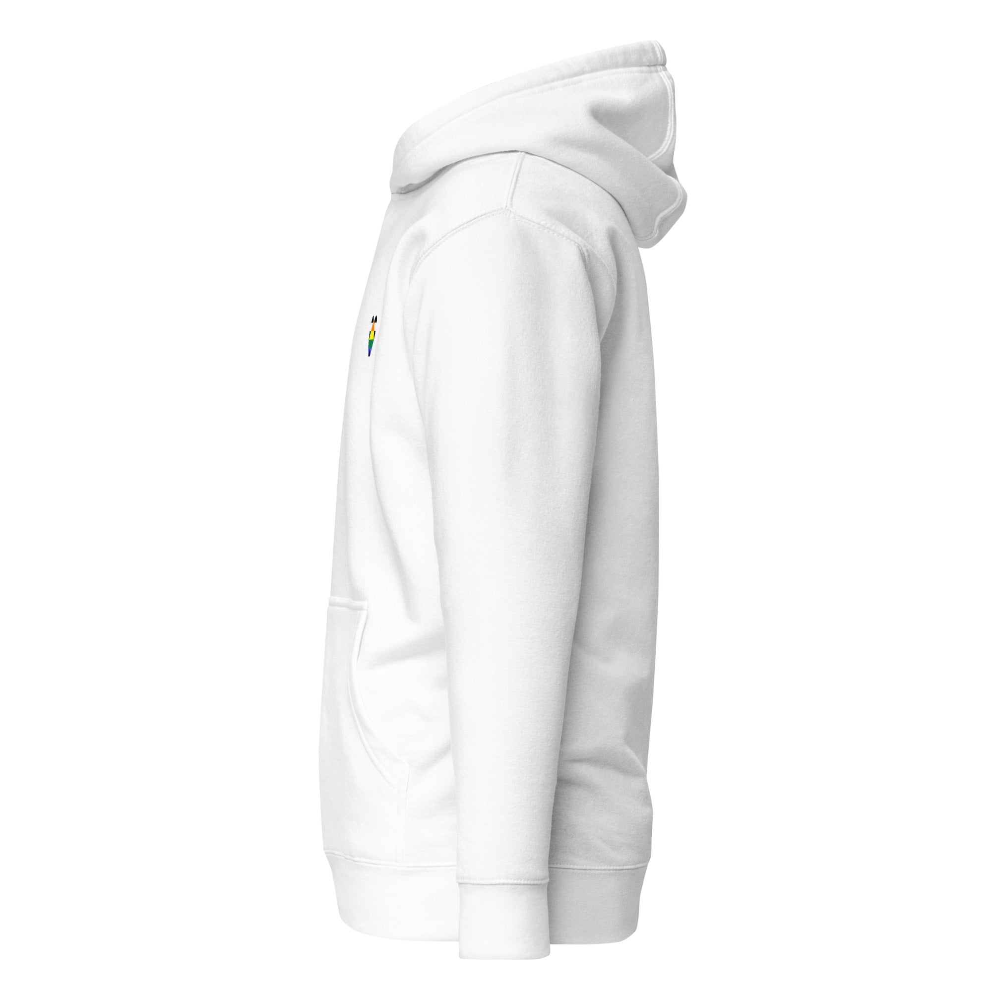 Unisex Hoodie Straight Ally Heart