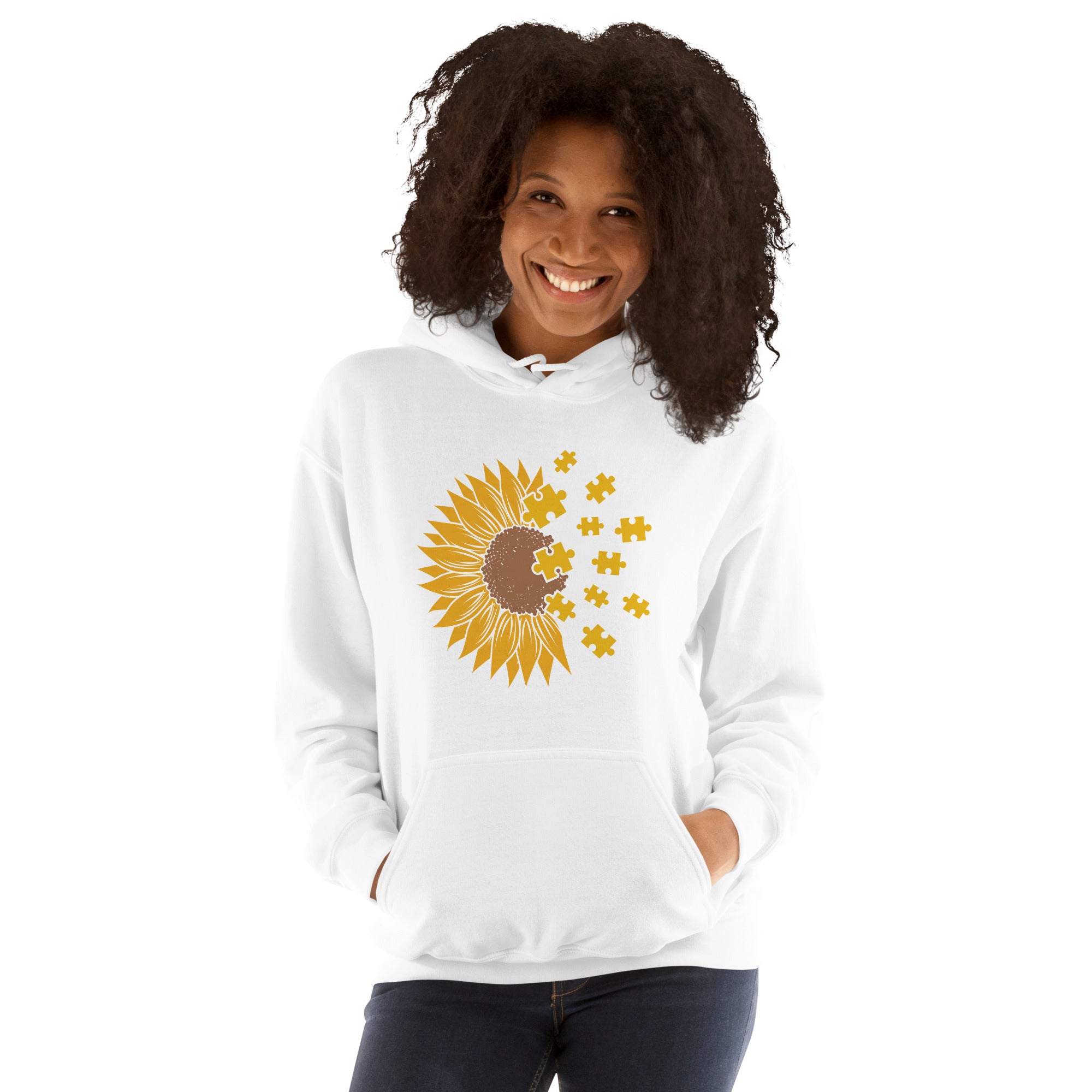 Unisex Hoodie Sunflower Autism
