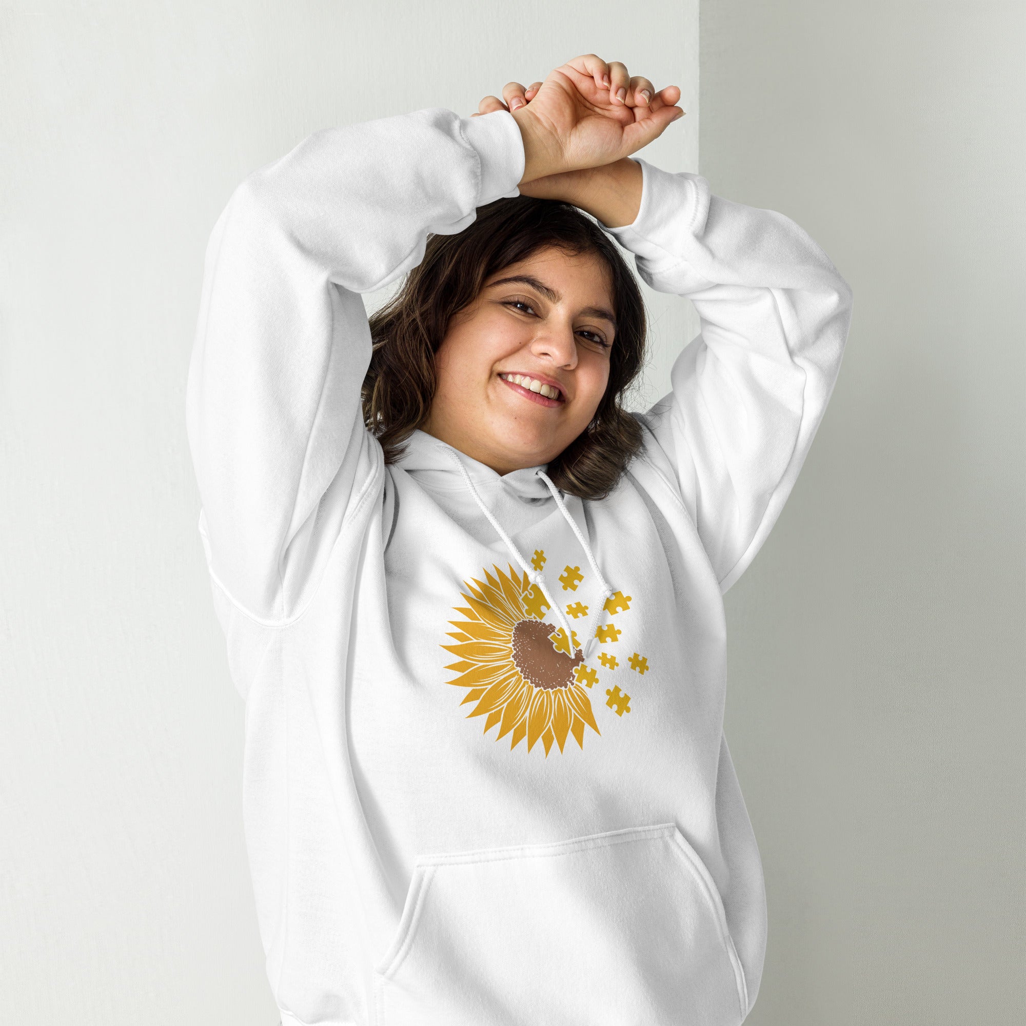 Unisex Hoodie Sunflower Autism