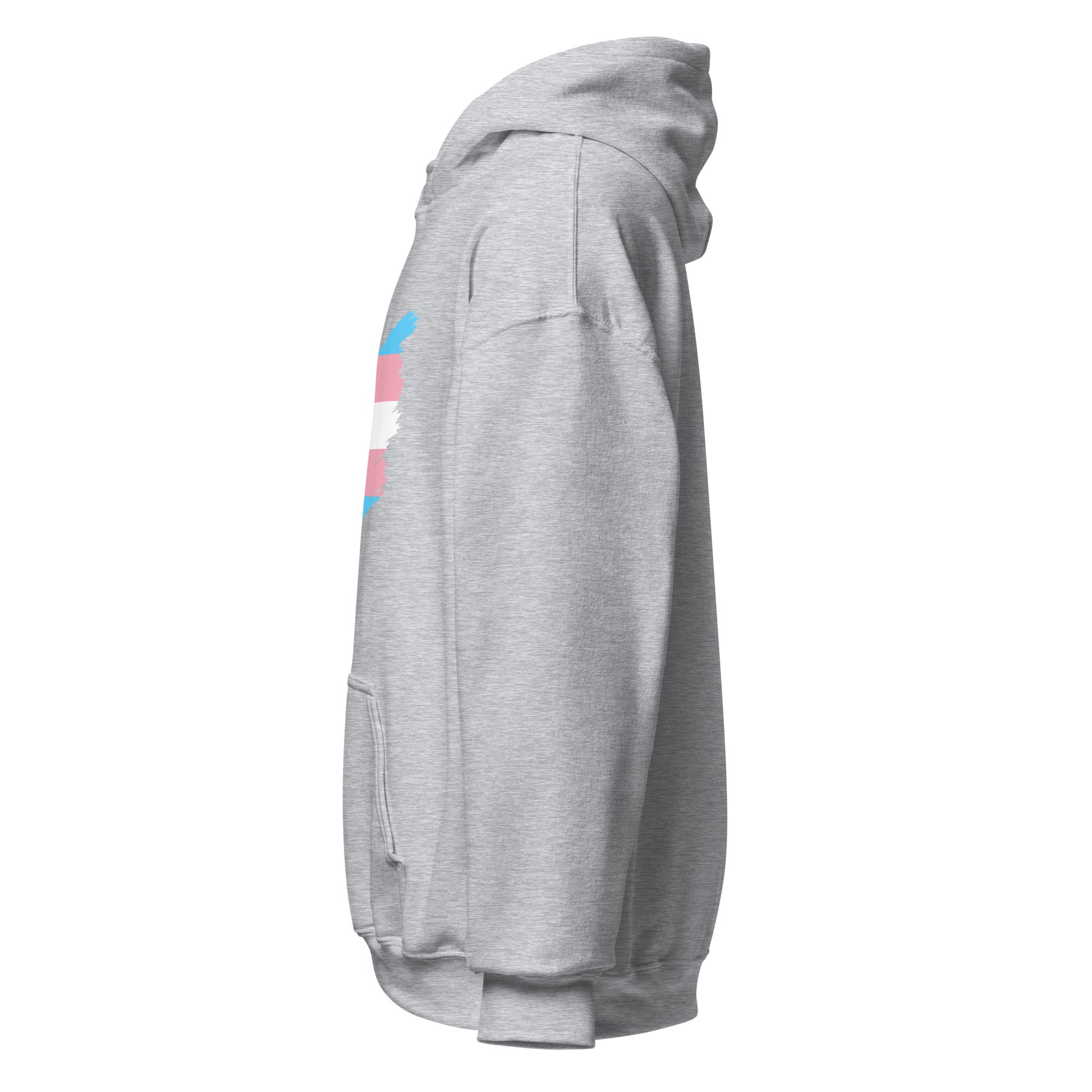 Unisex Hoodie Transgender Grunge Flag