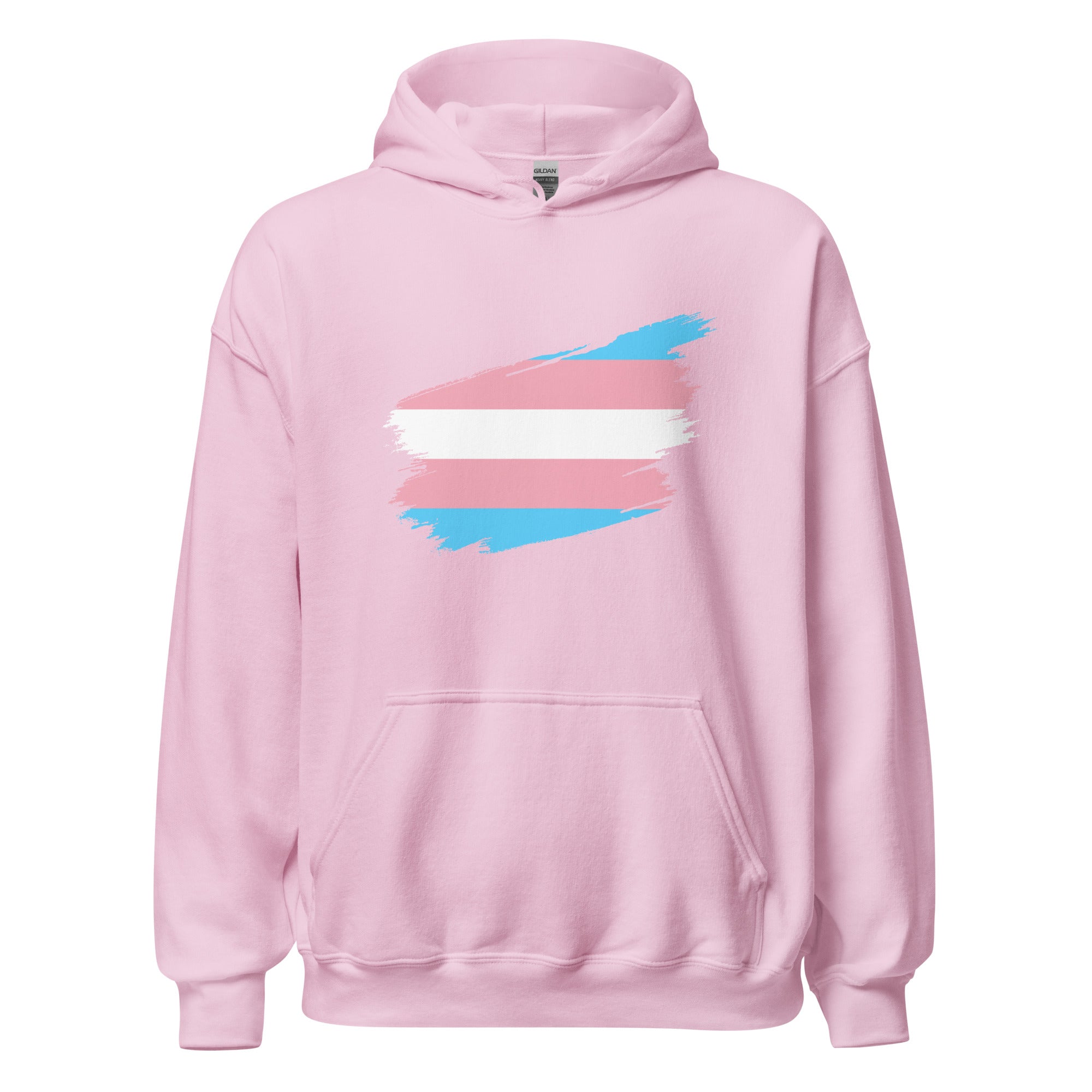 Unisex Hoodie Transgender Grunge Flag
