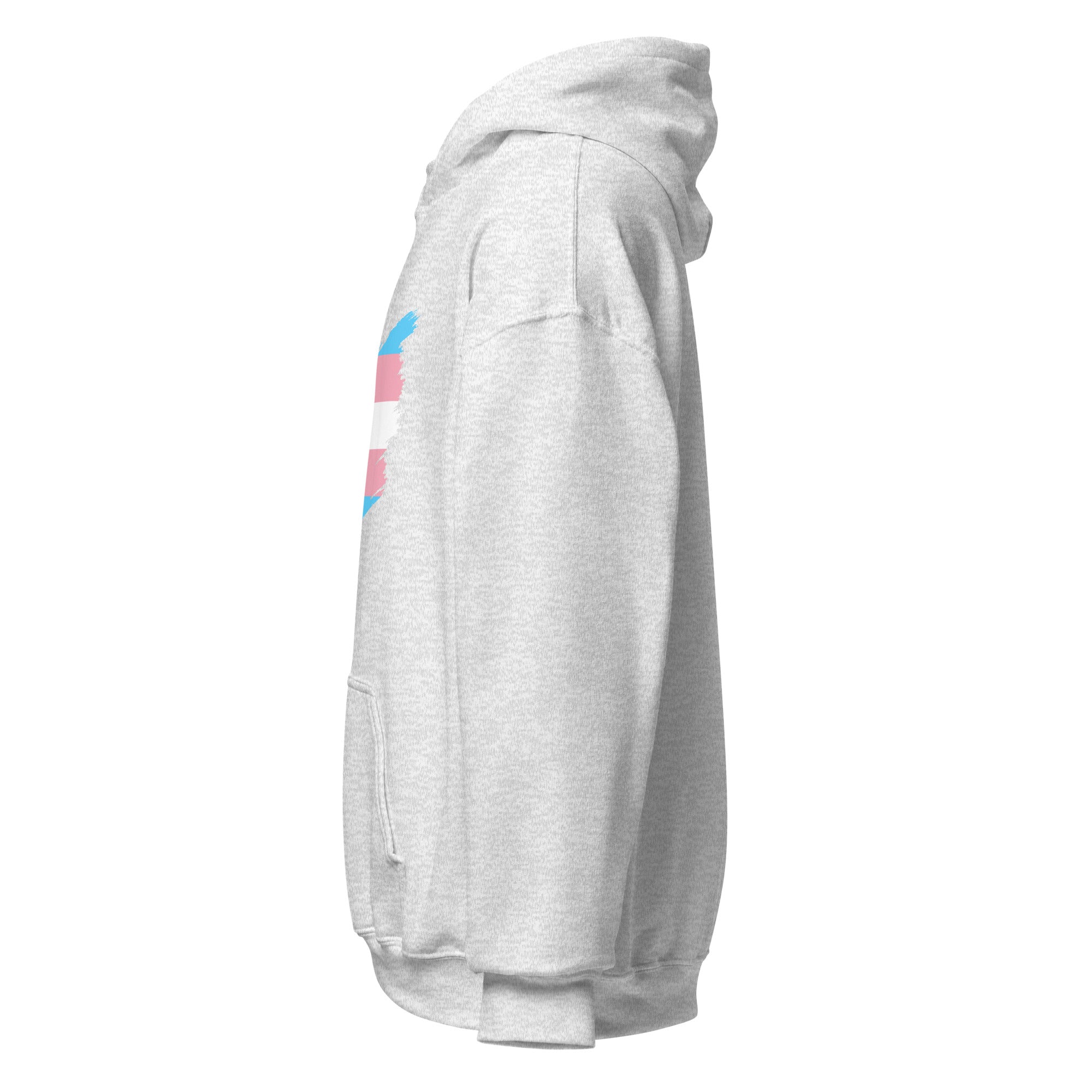 Unisex Hoodie Transgender Grunge Flag