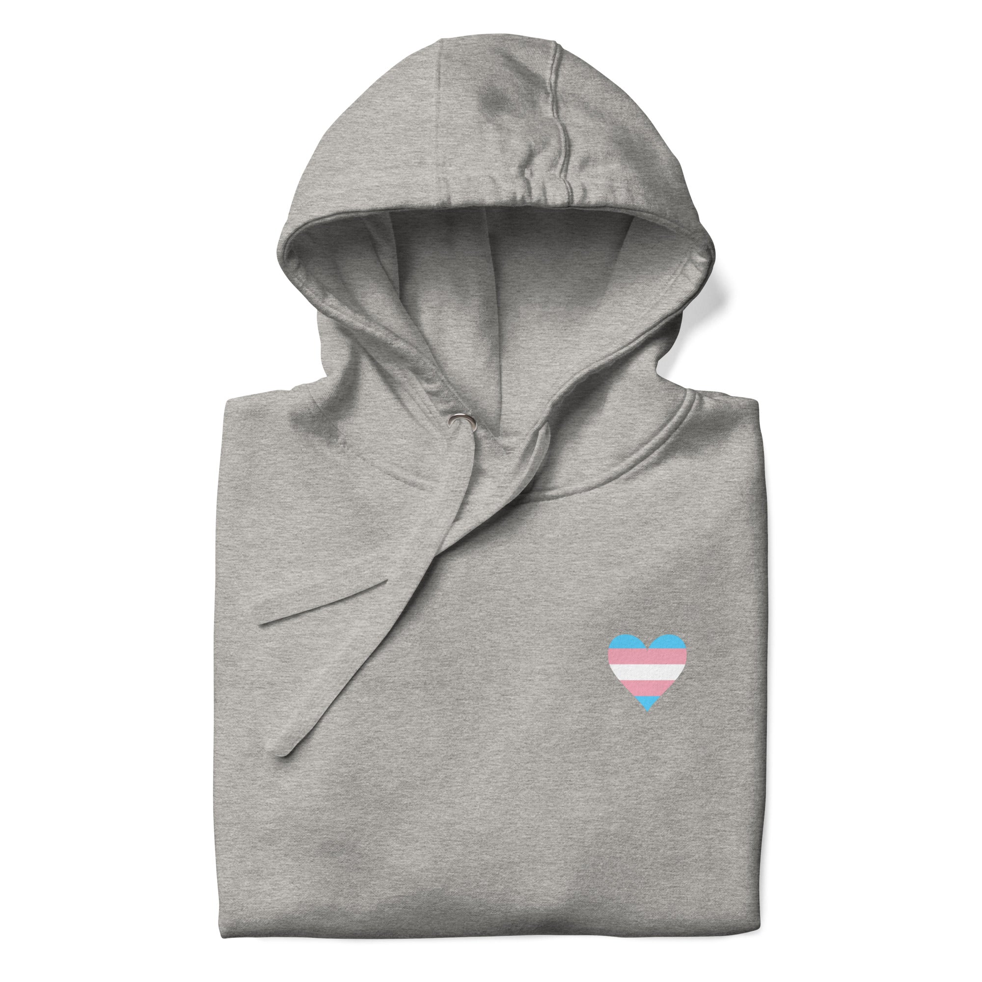 Unisex Hoodie Transgender Heart