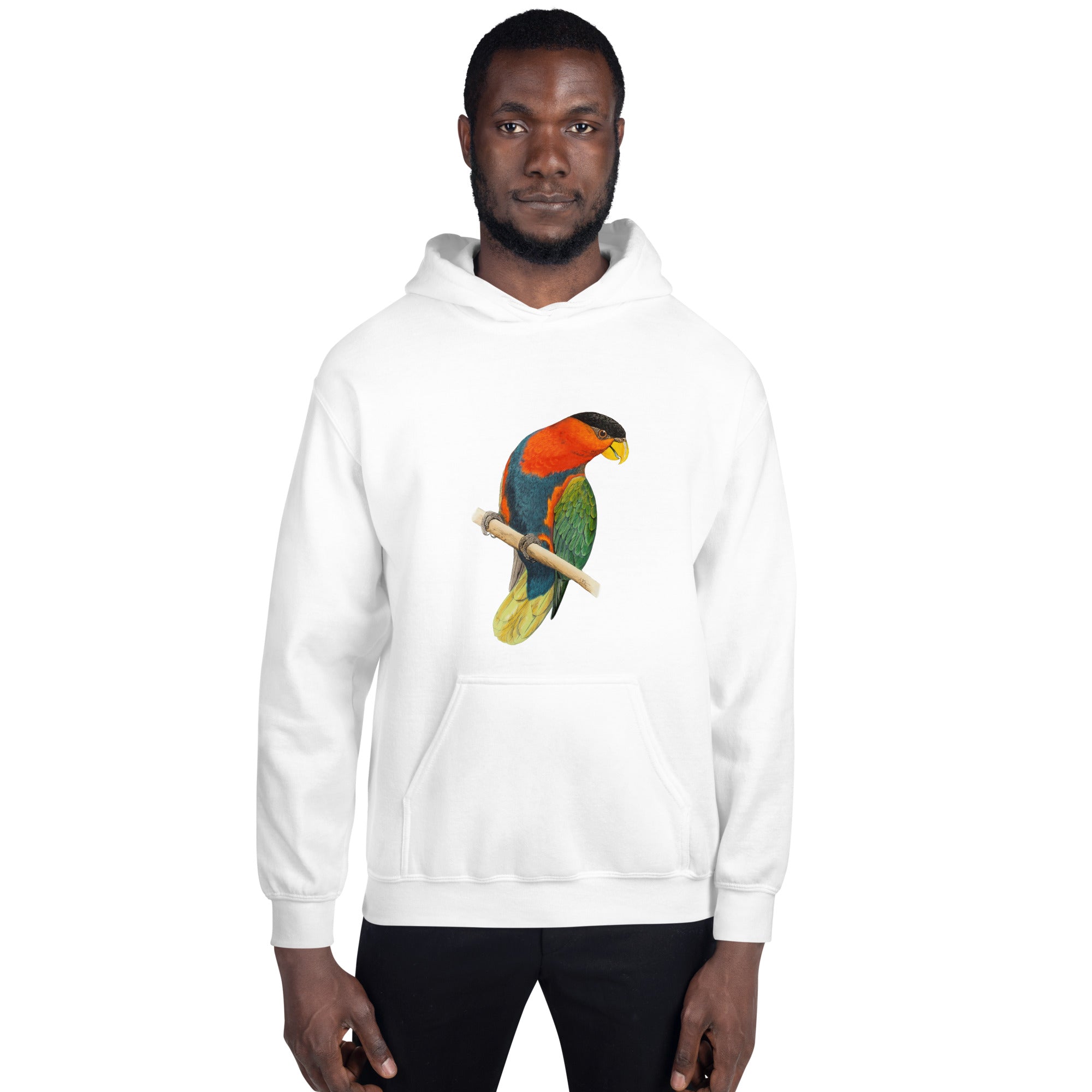 Unisex Hoodie Tri Coloured Capped Lory