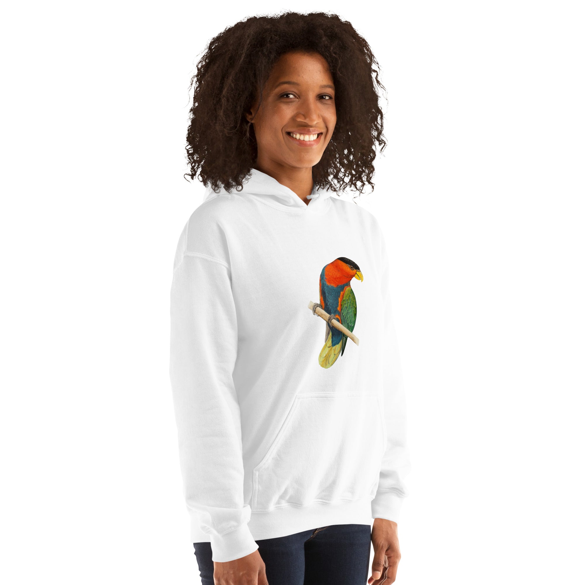 Unisex Hoodie Tri Coloured Capped Lory