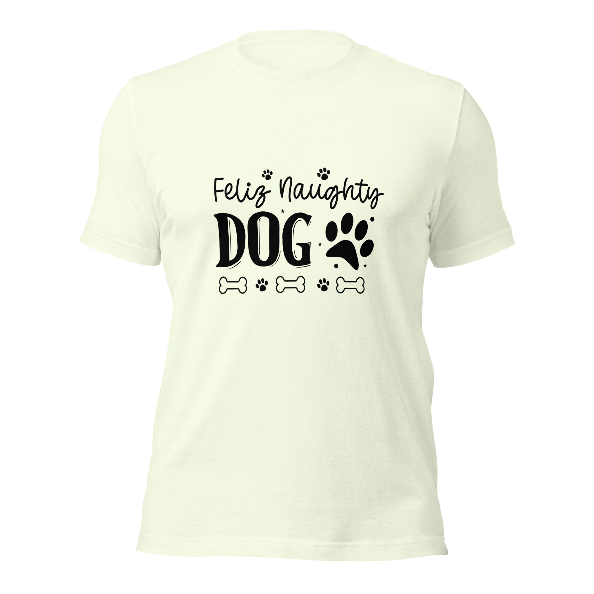 Unisex t shirt Feliz Naughty Dog