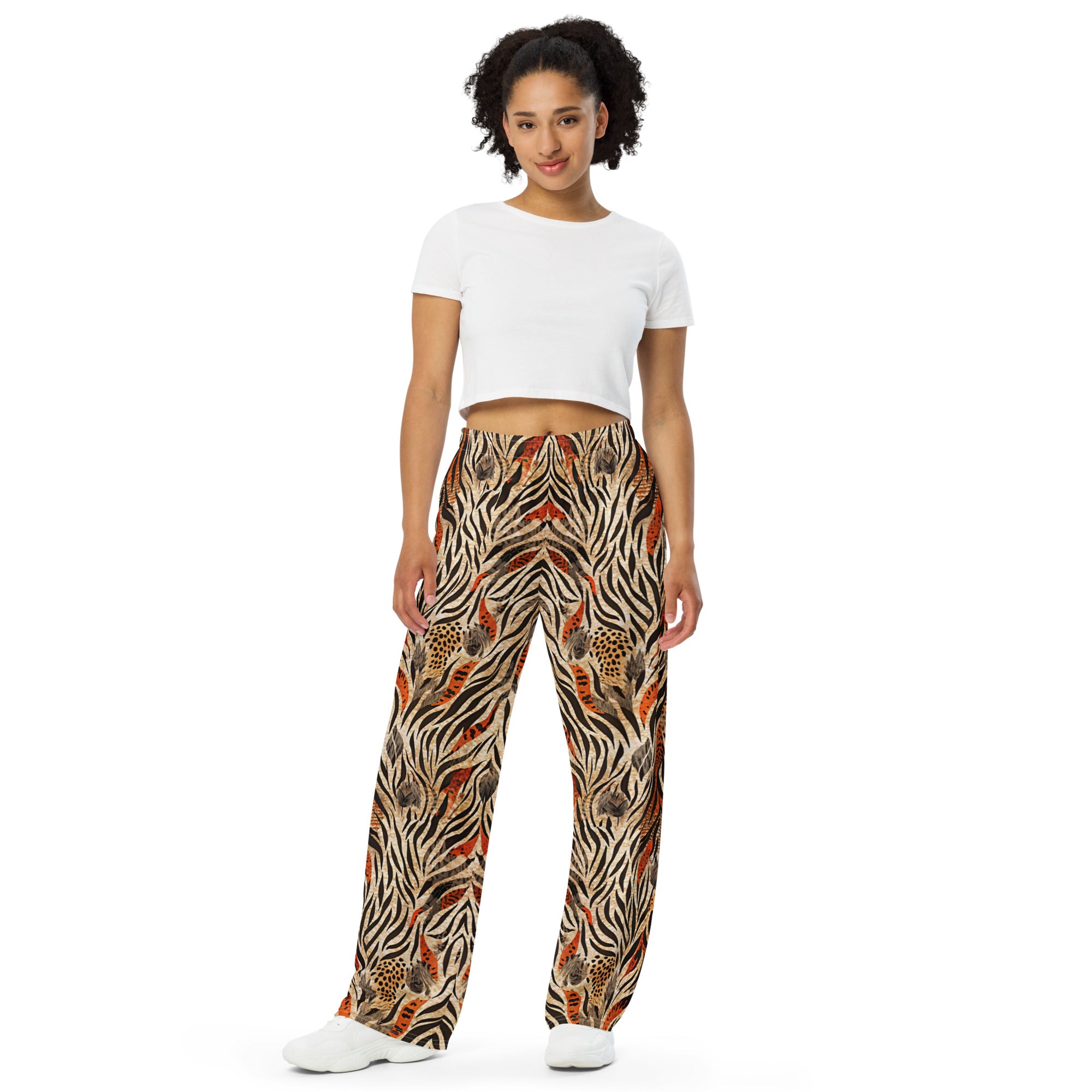 unisex wide leg pants Nature Design IV