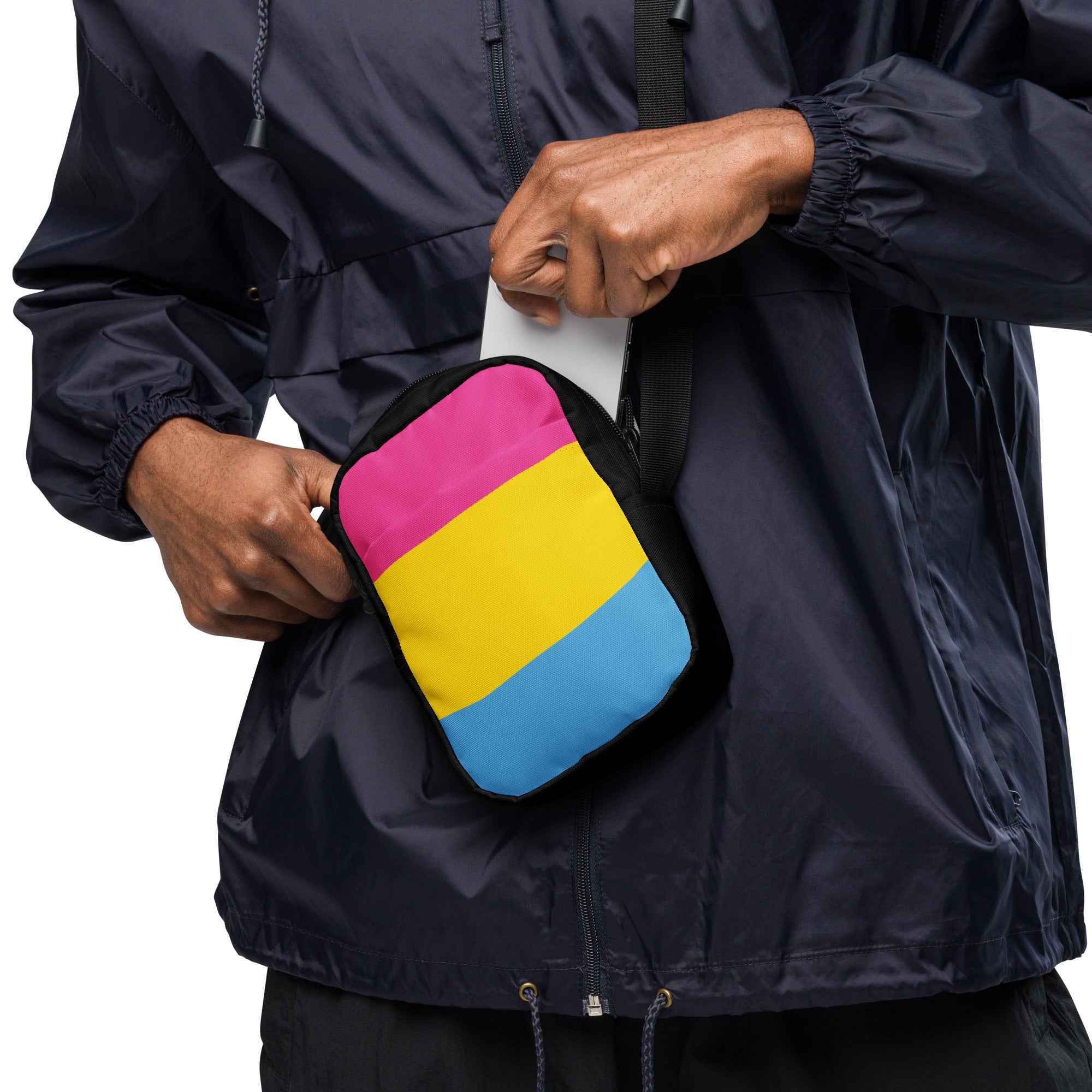 Utility crossbody bag Pansexual