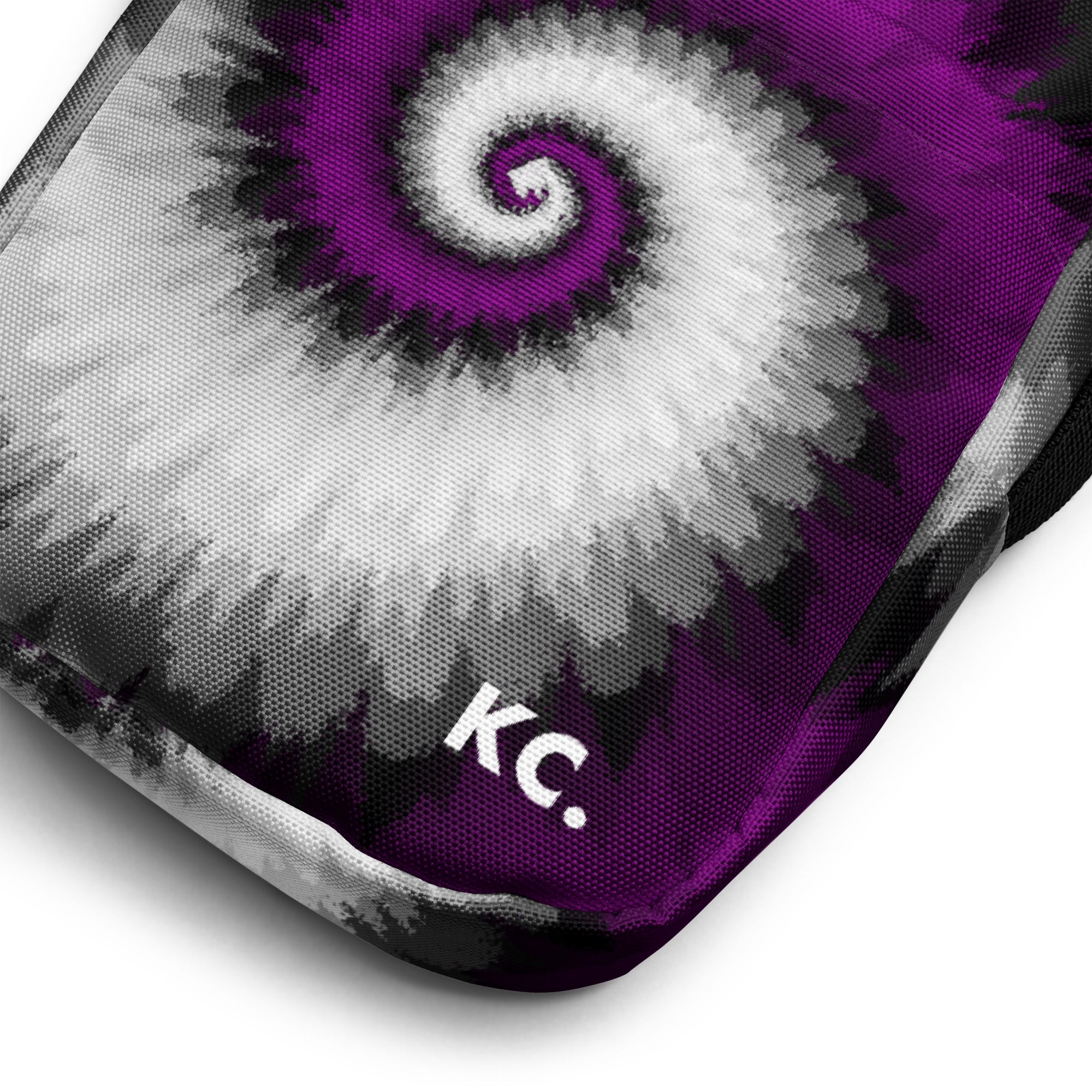 Utility crossbody bag Tie Dye Spiral Asexual