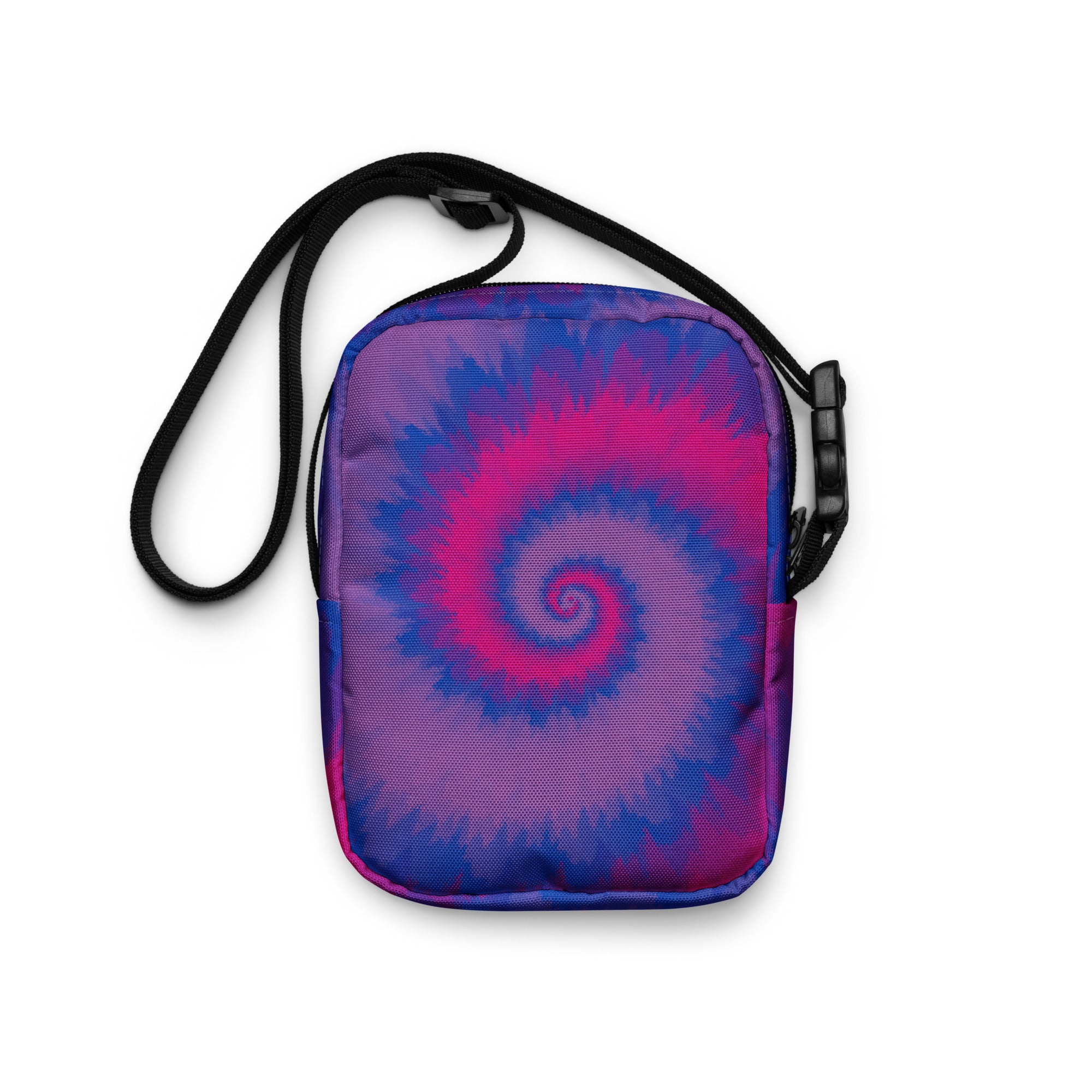Utility crossbody bag Tie Dye Spiral Bisexual