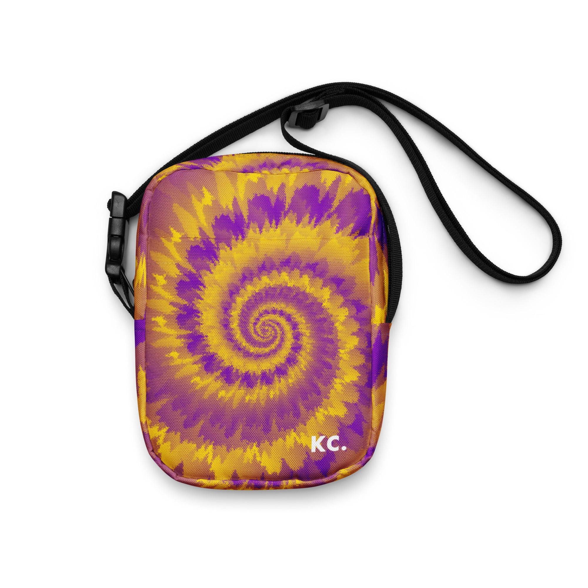 Utility crossbody bag Tie Dye Spiral Intersex