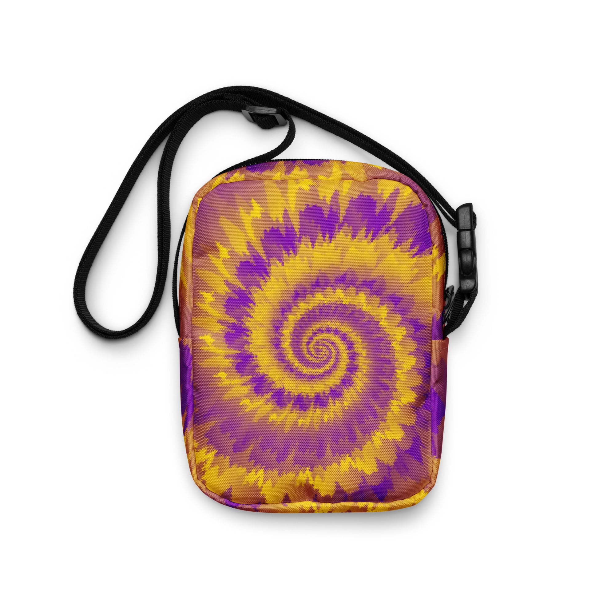 Utility crossbody bag Tie Dye Spiral Intersex