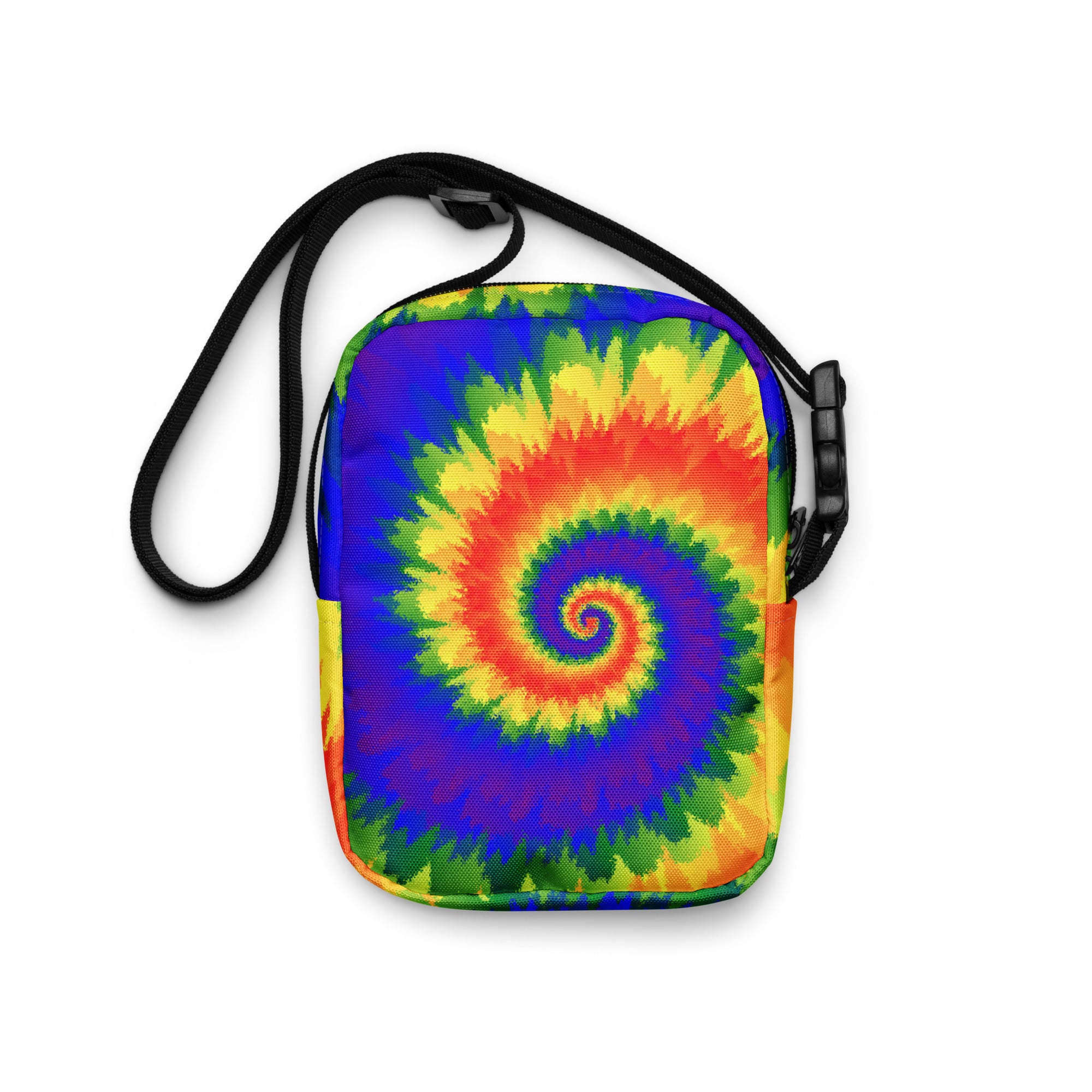 Utility crossbody bag Tie Dye Spiral LGBTQ