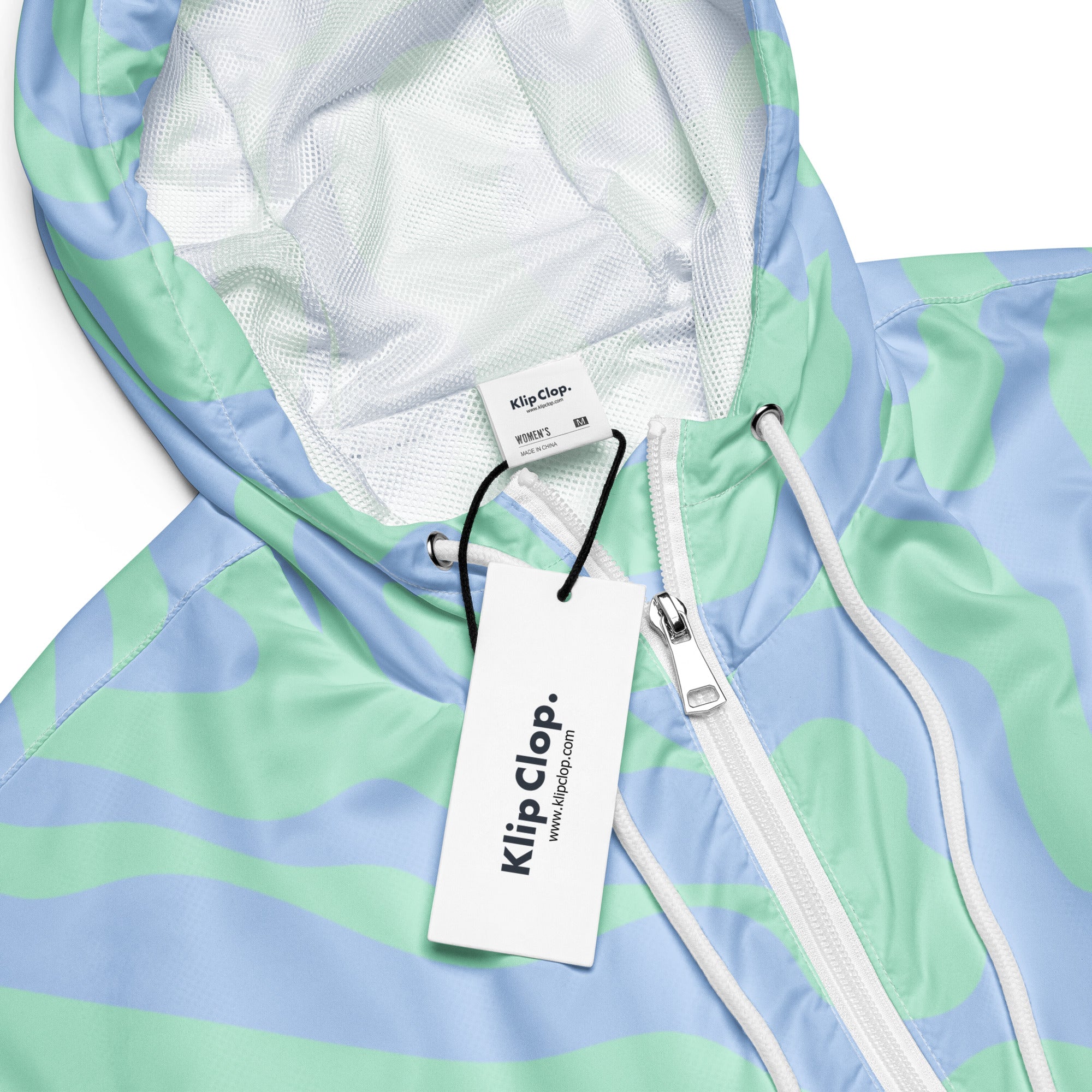 Women’s cropped windbreaker Abstract II