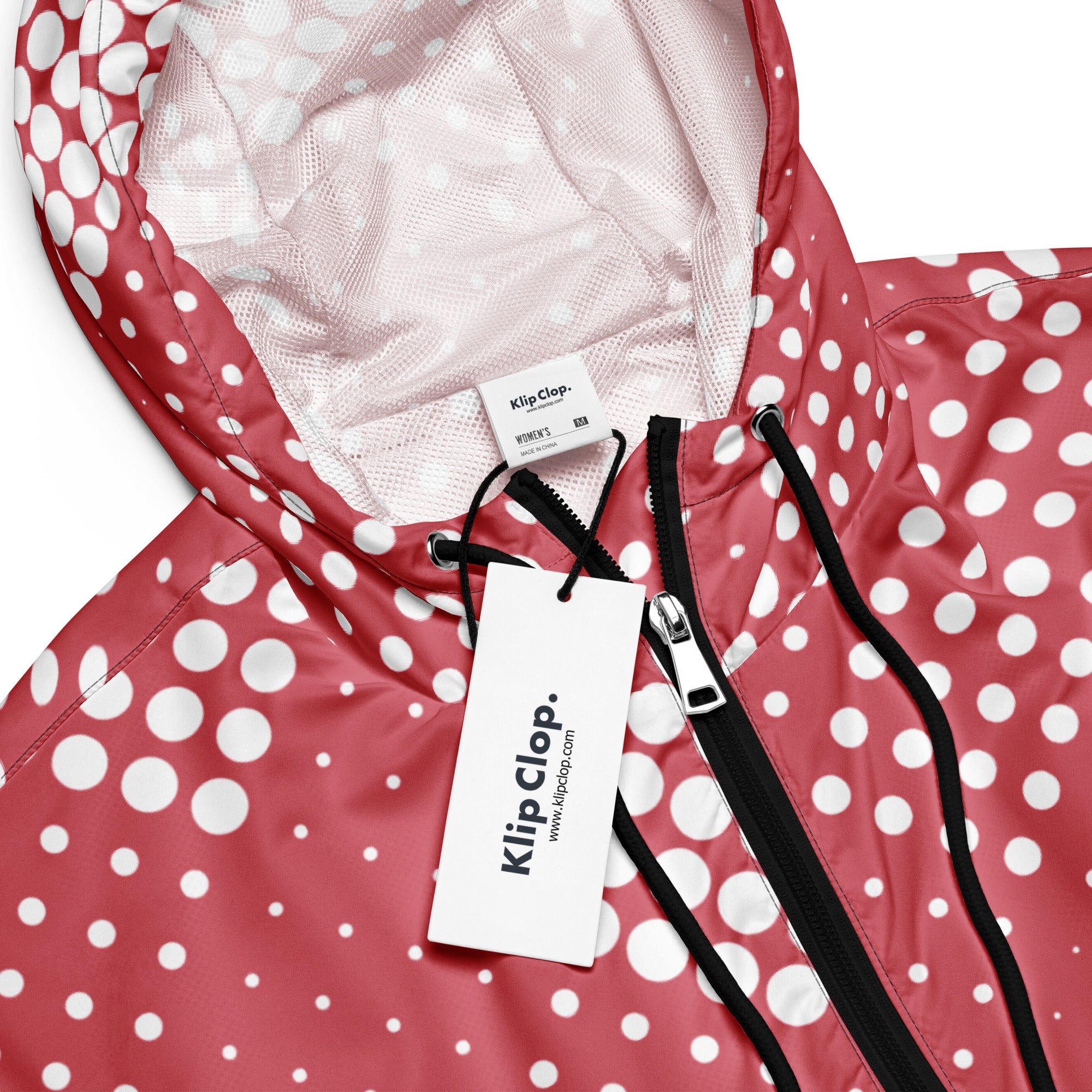 Women’s cropped windbreaker Abstract III