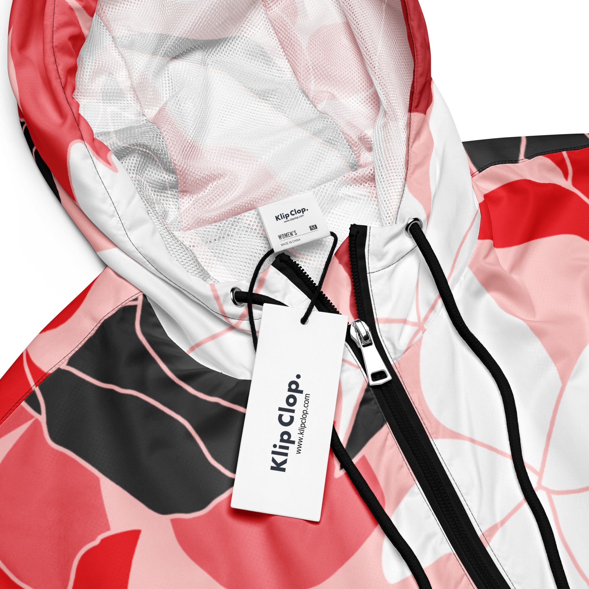 Women’s cropped windbreaker Floral II