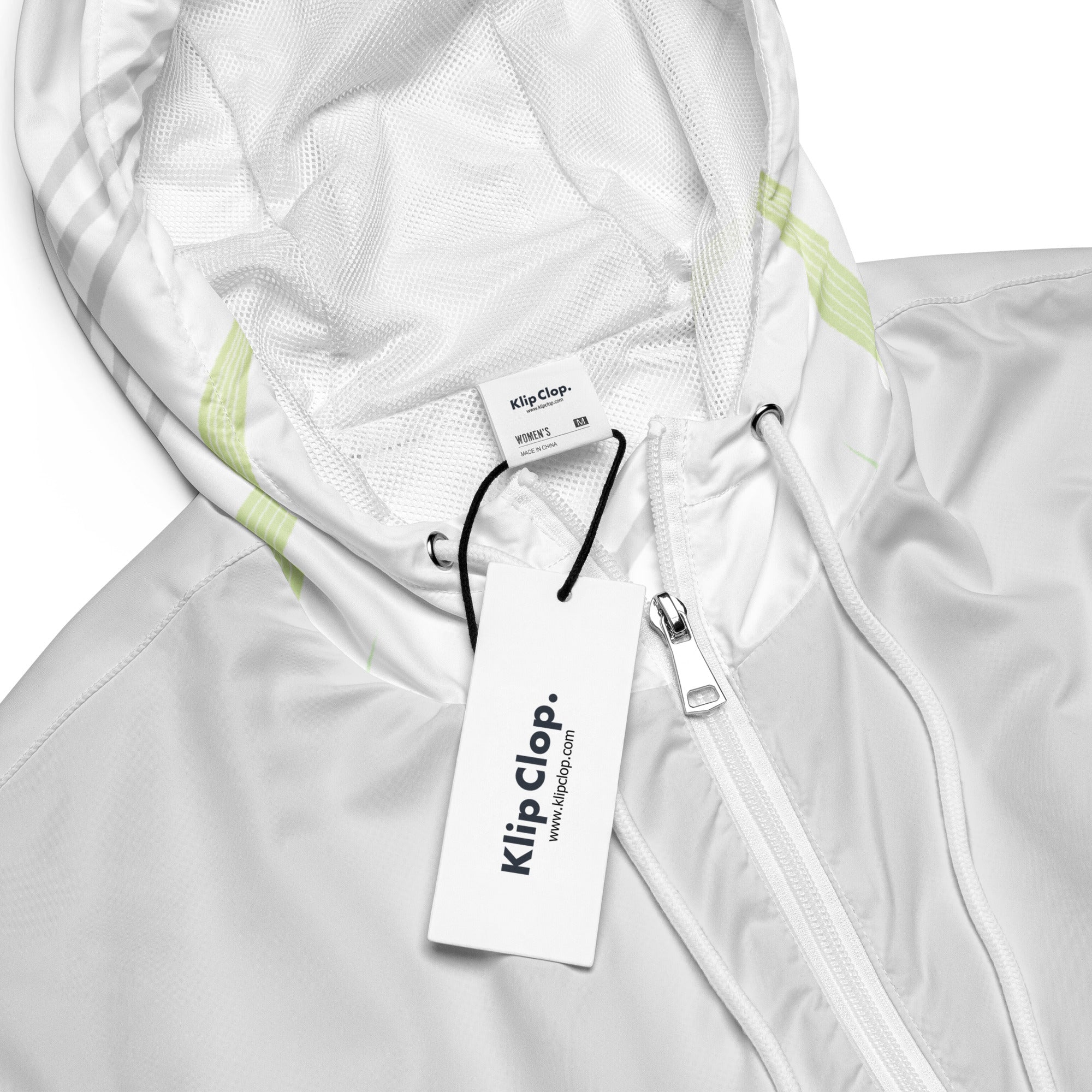 Women’s cropped windbreaker Geometric I