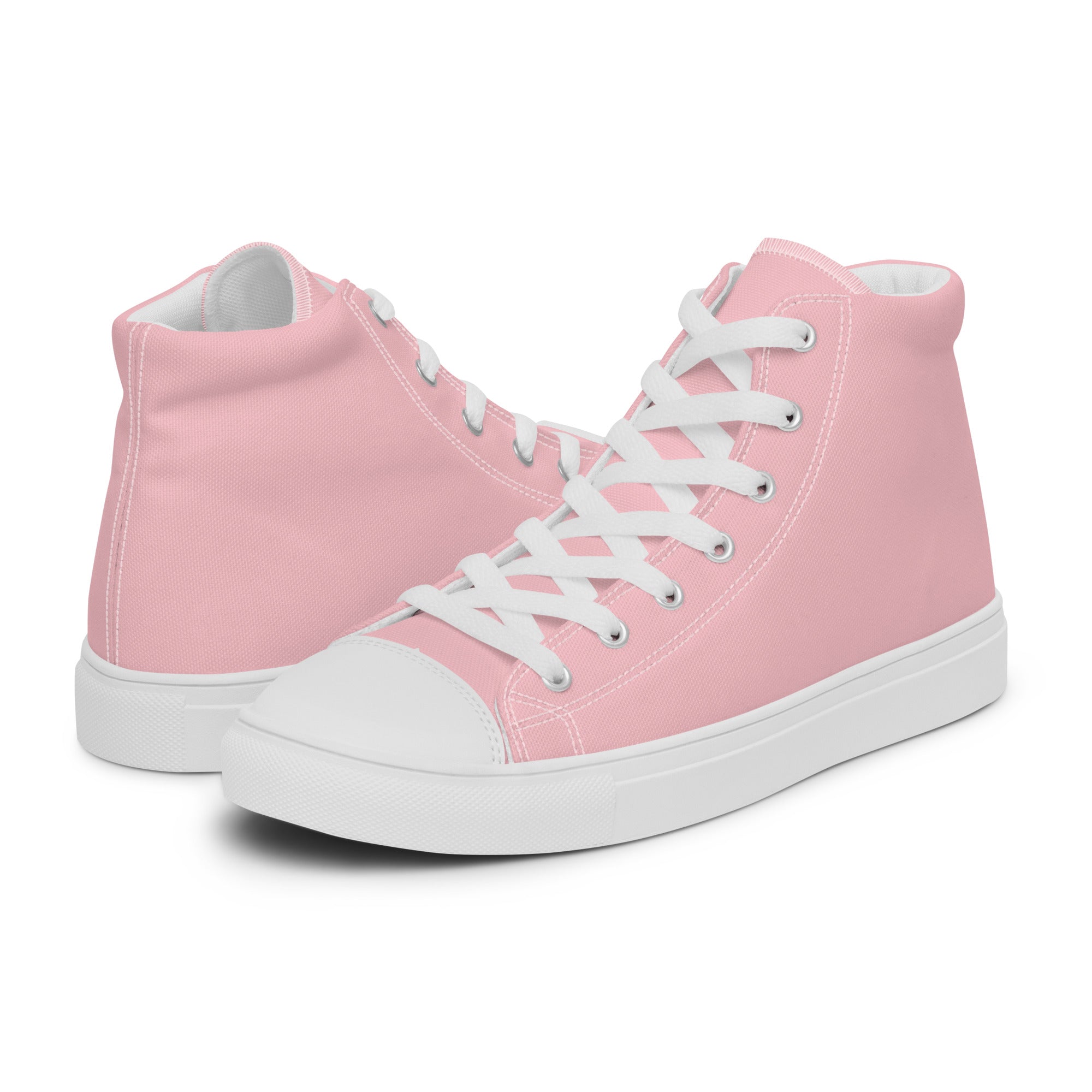 Women’s high top canvas shoes Pink