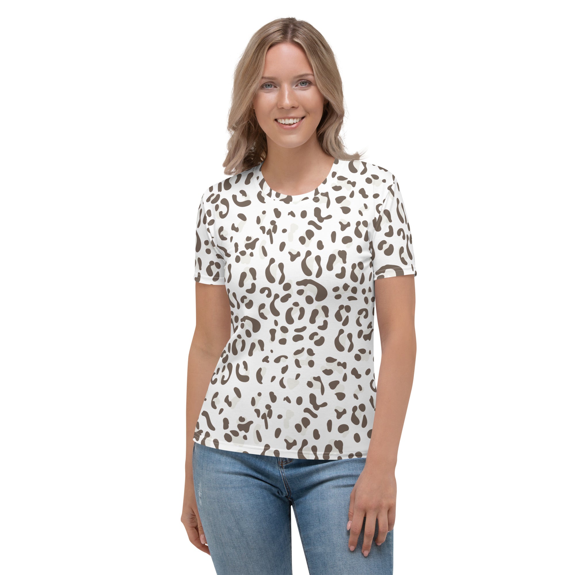 Women's T shirt Leopard Skin I