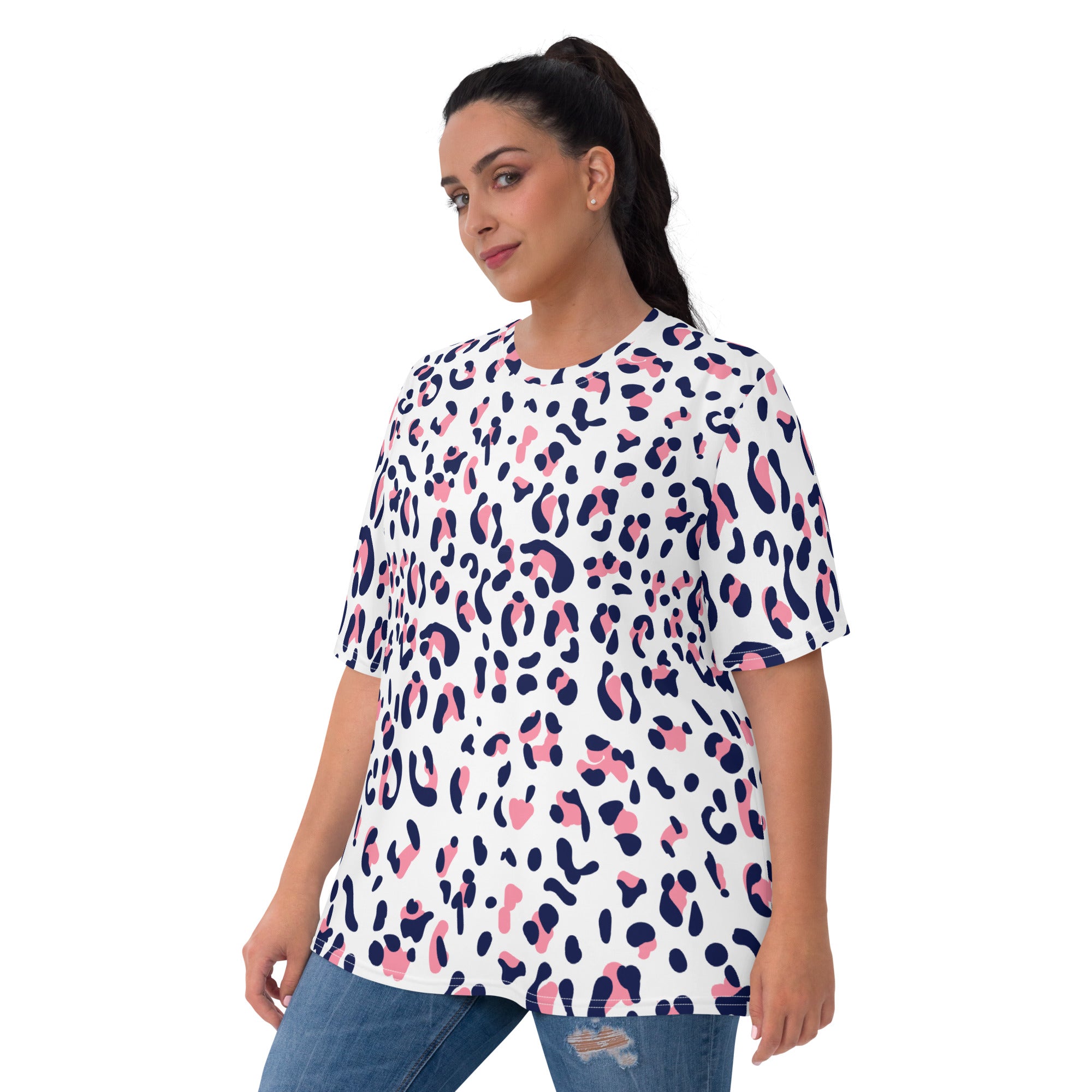 Women's T shirt Leopard skin II
