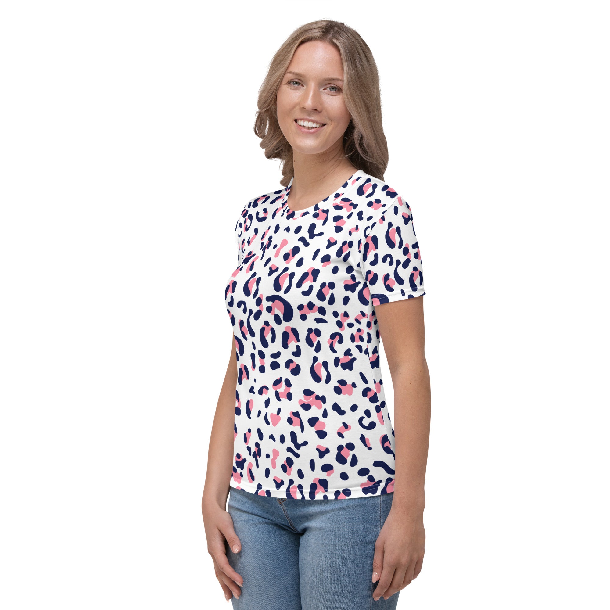 Women's T shirt Leopard skin II