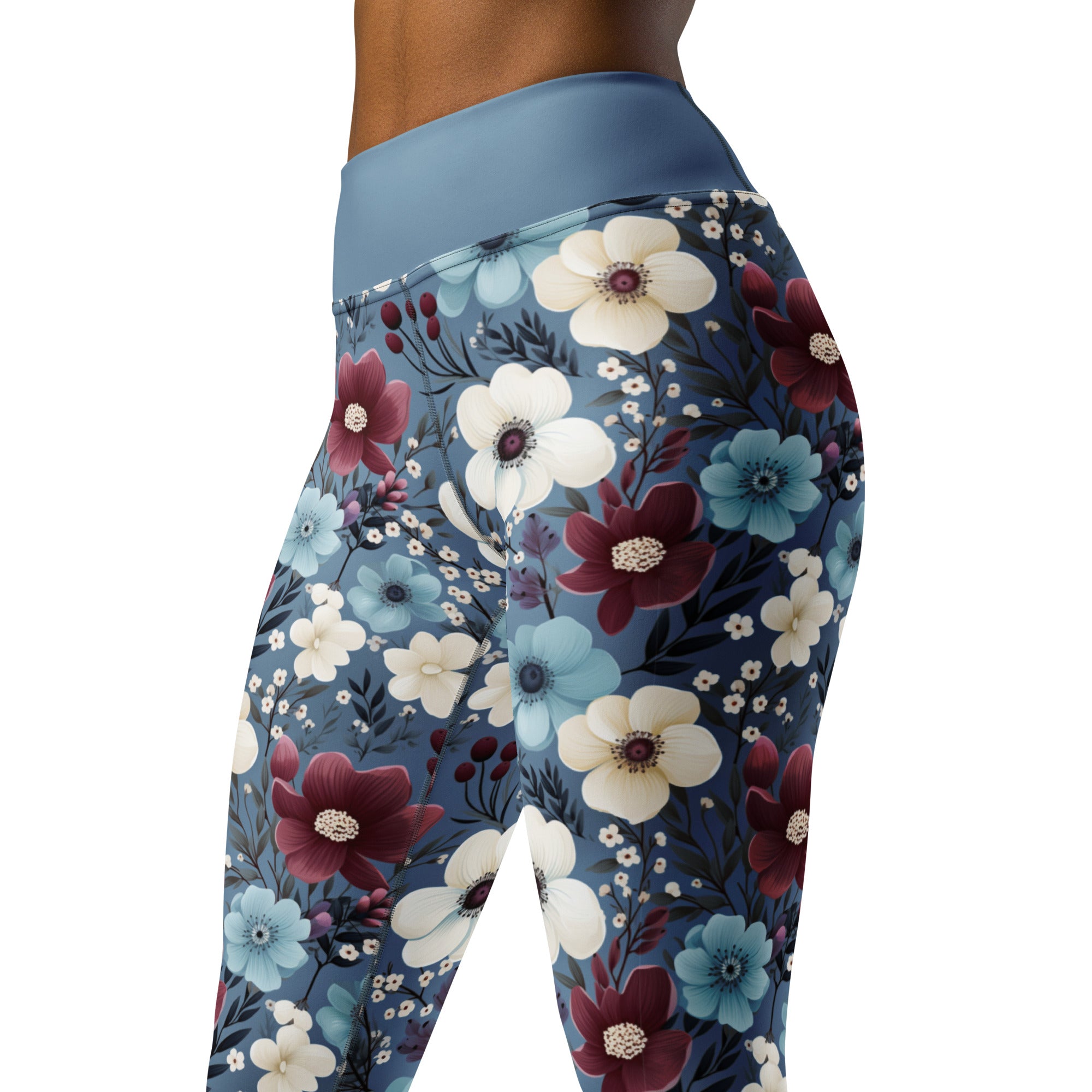 Yoga Leggings Butterfly Garden