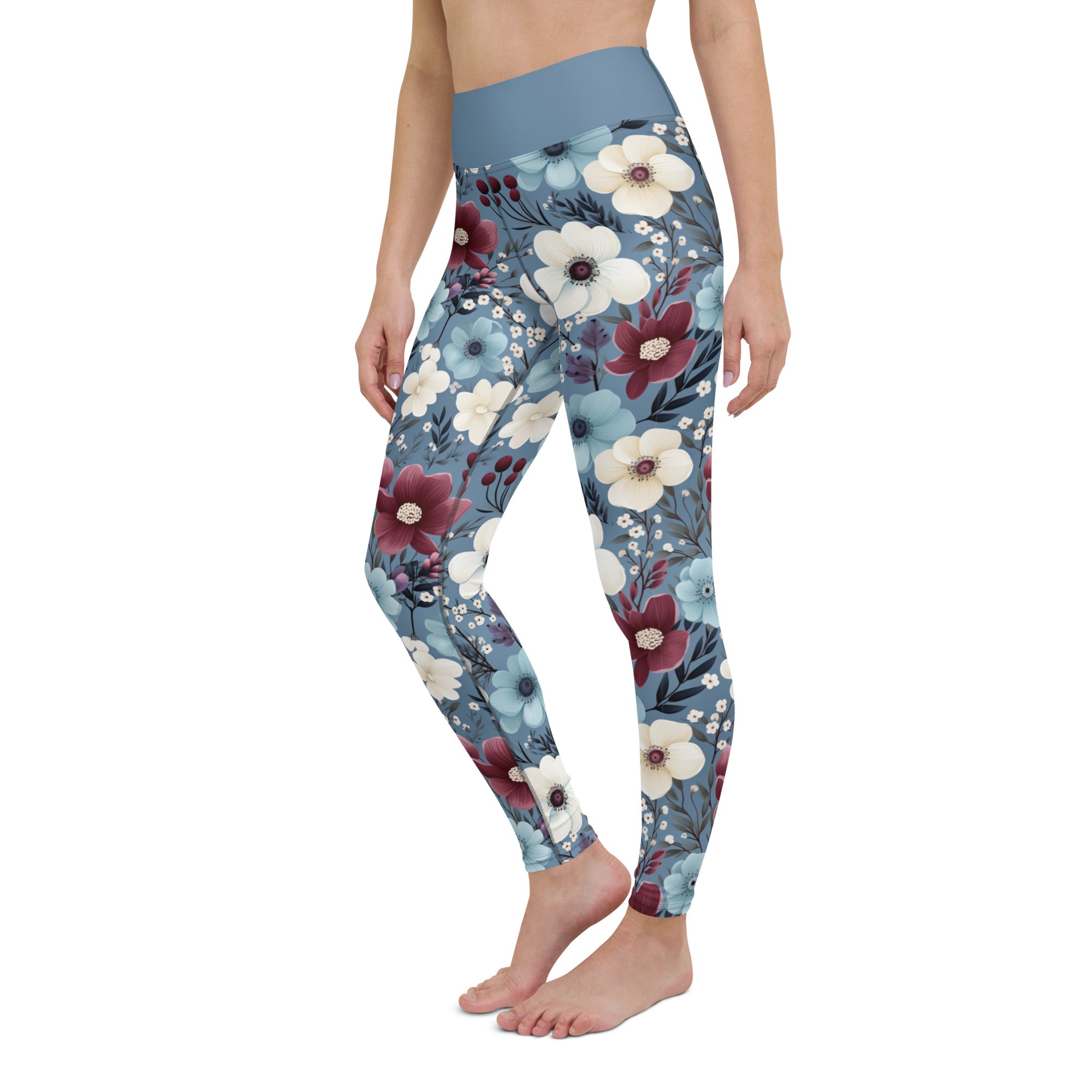 Yoga Leggings Butterfly Garden