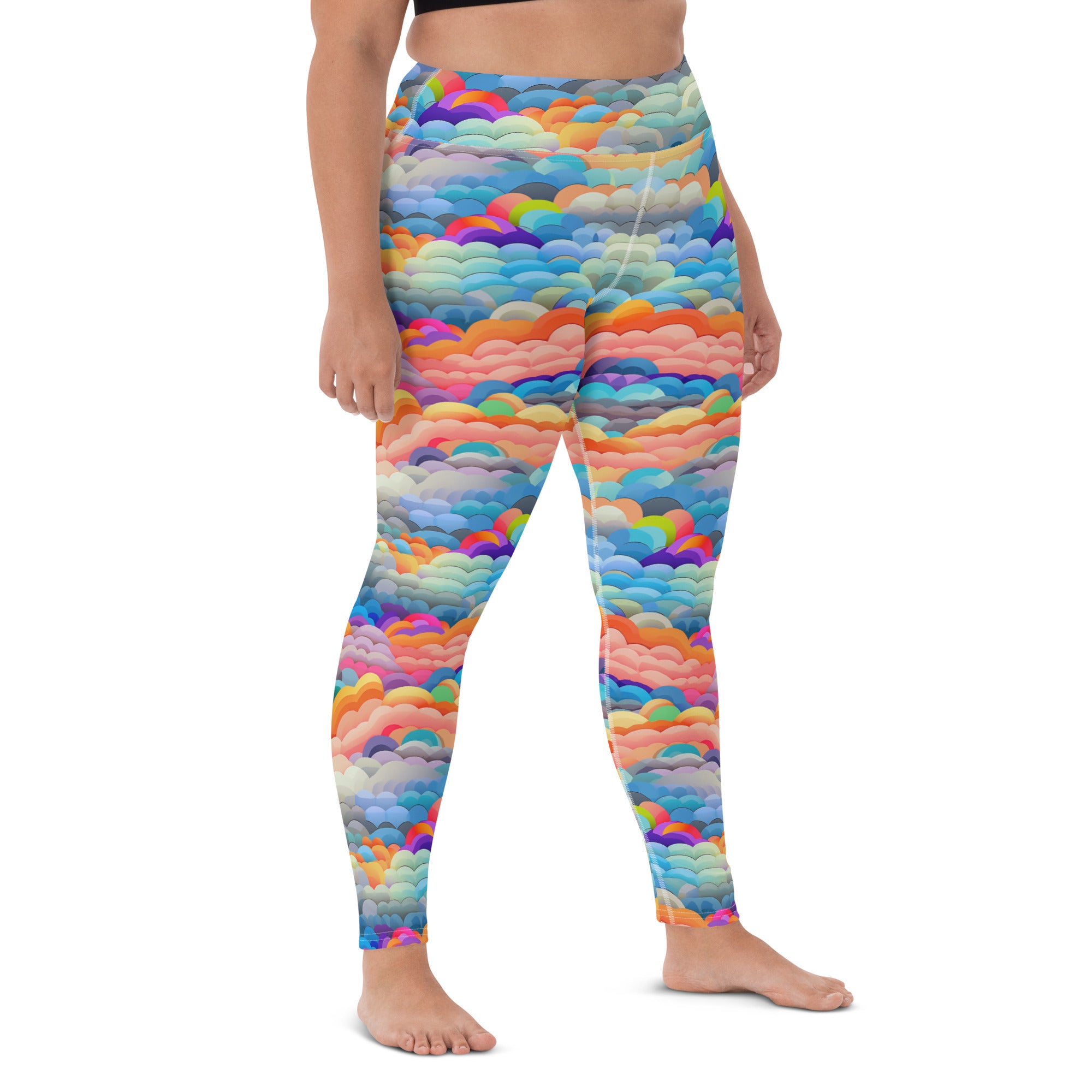 Yoga Leggings Rainbow cloud II