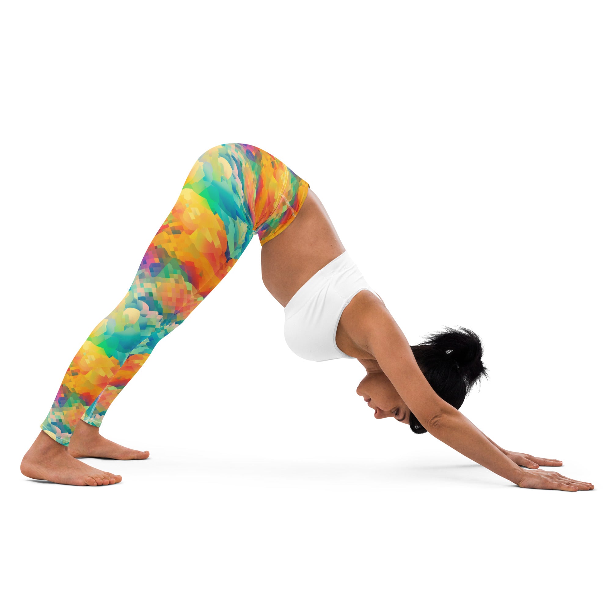 Yoga Leggings Rainbow cloud III