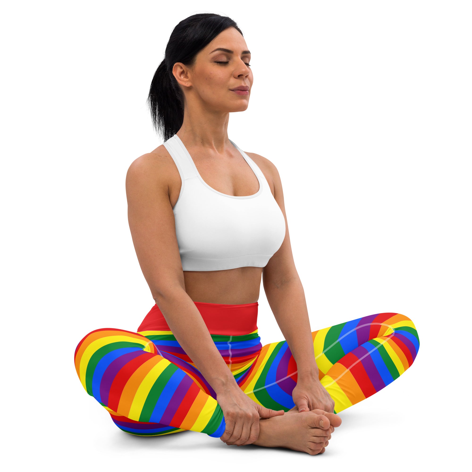 Yoga Leggings Rainbow