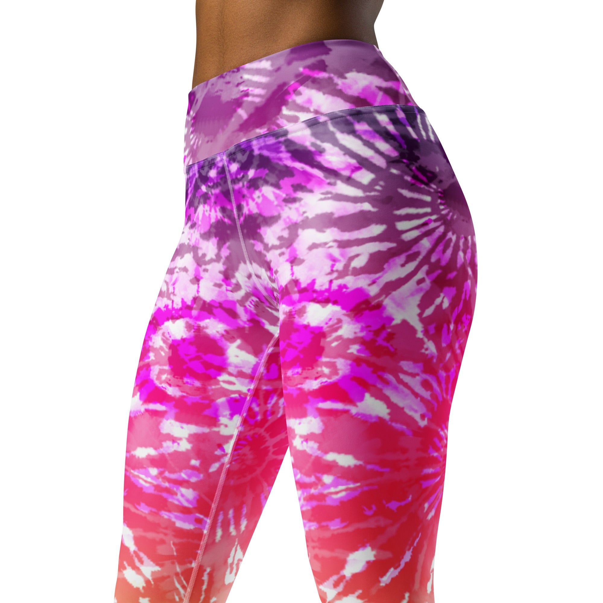 Yoga Leggings Tie Dye Spirals